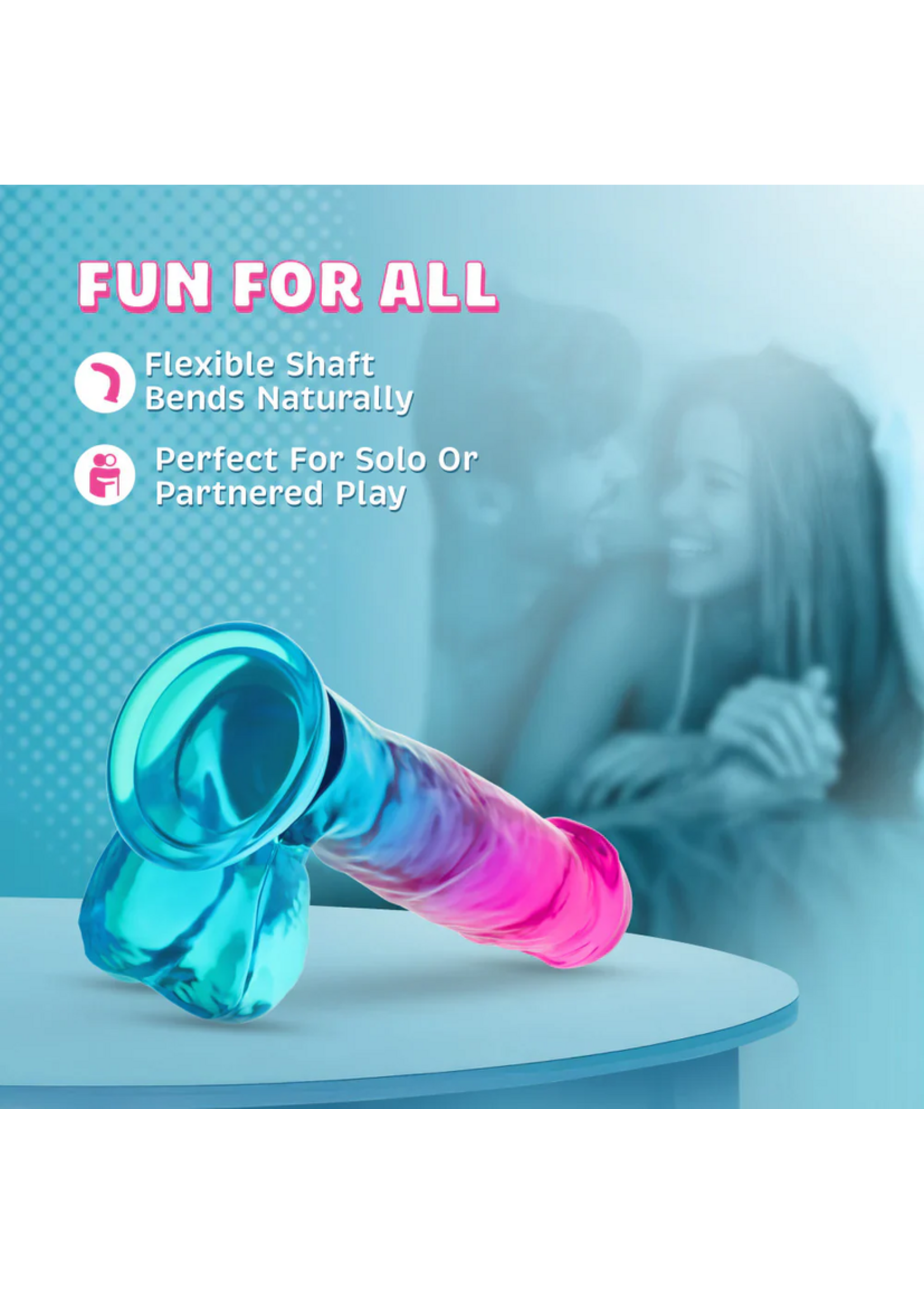 Blush B Yours - Candy Colored Dildo