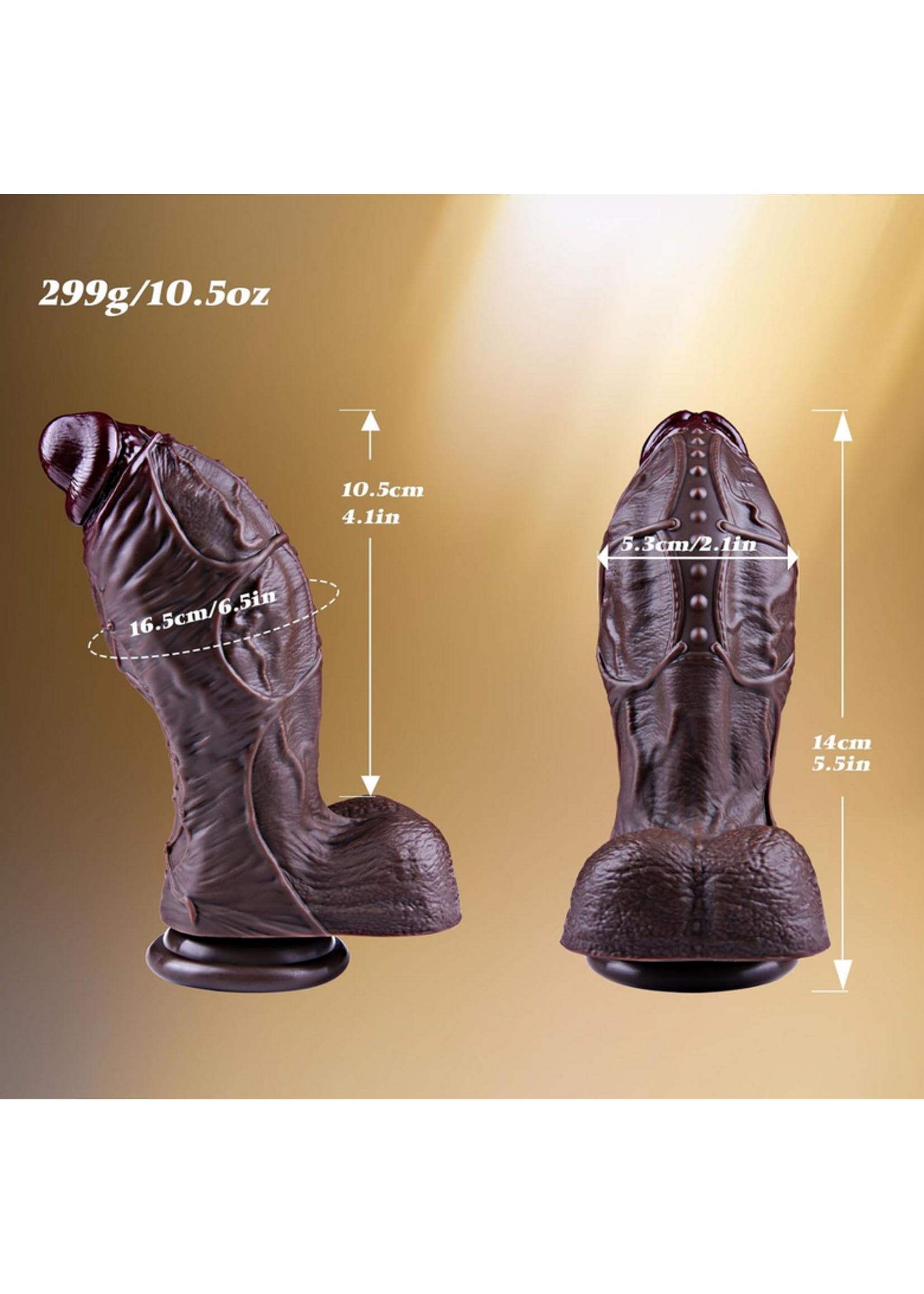 5.5 Inch Preggo Dildo