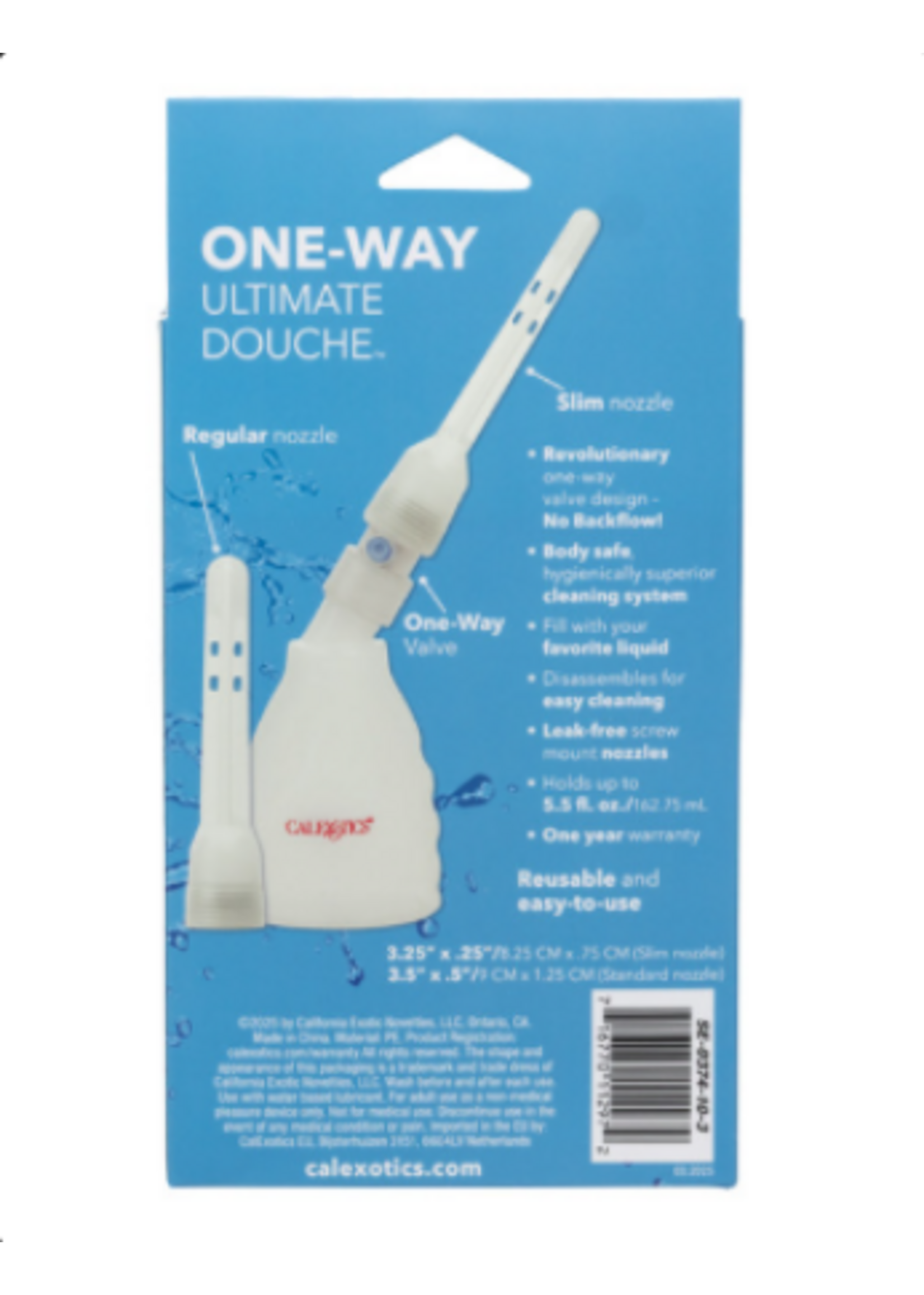 Calexotics One-Way Ultimate Douche - Clear