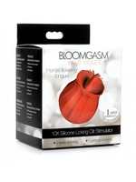 XR Bloomgasm Wild Violet 10X Licking Stimulator - Red