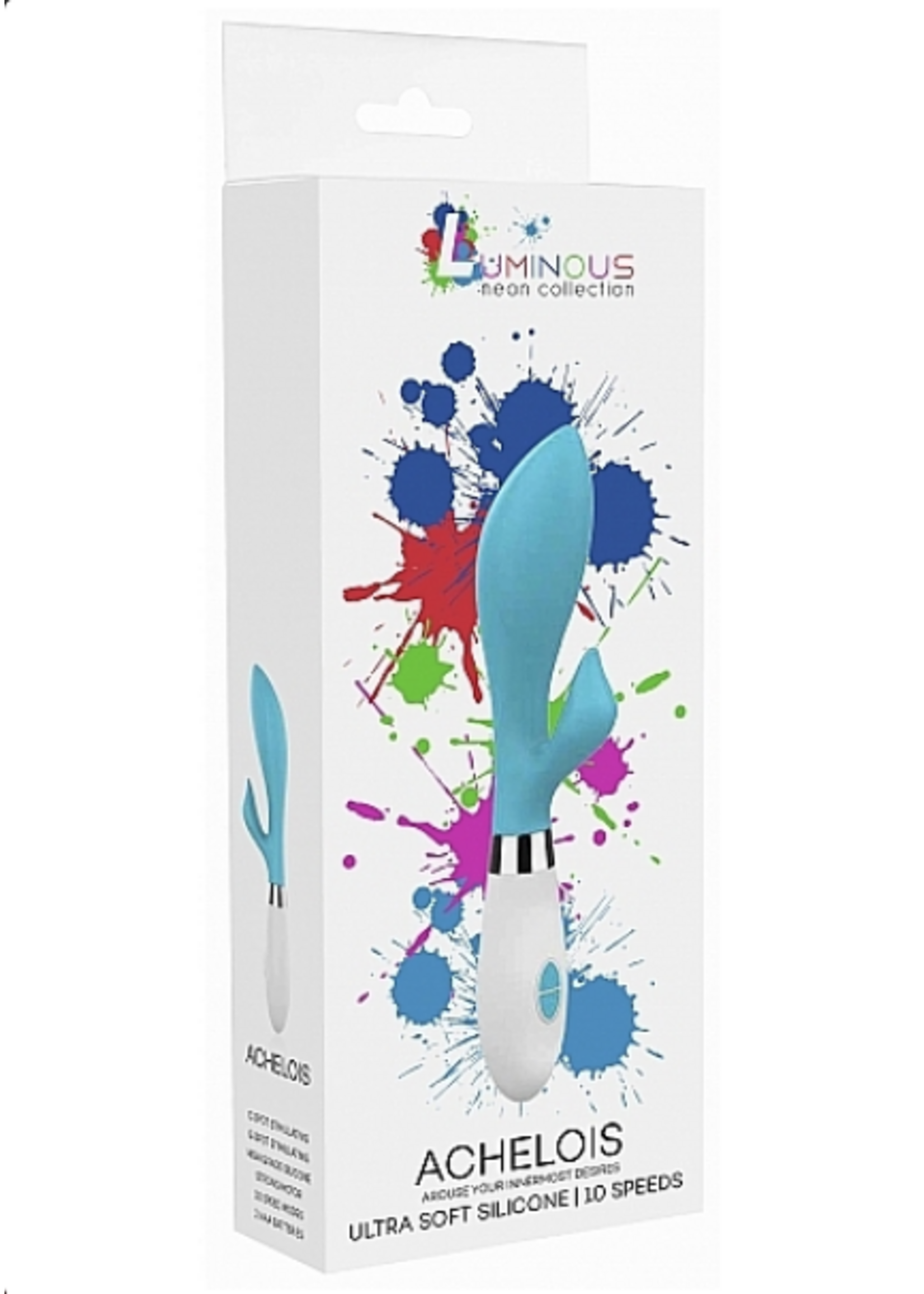 Achelois Ultra Soft Silicone 10 Speed - Turquoise