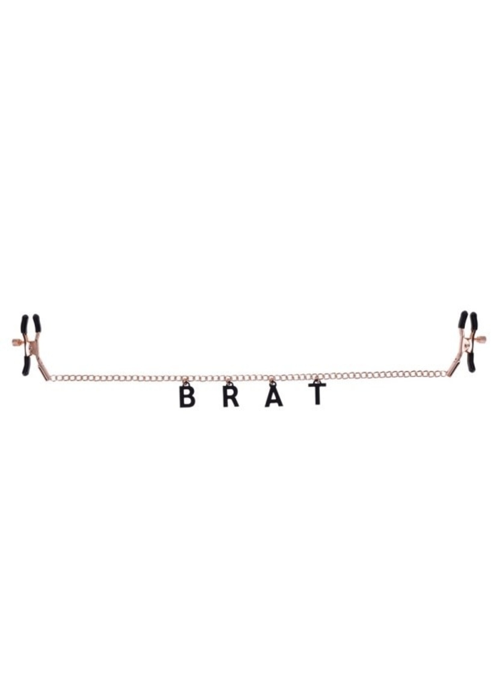 Sportsheets Sportsheets - S&M Brat Charmed Nipple Clamps