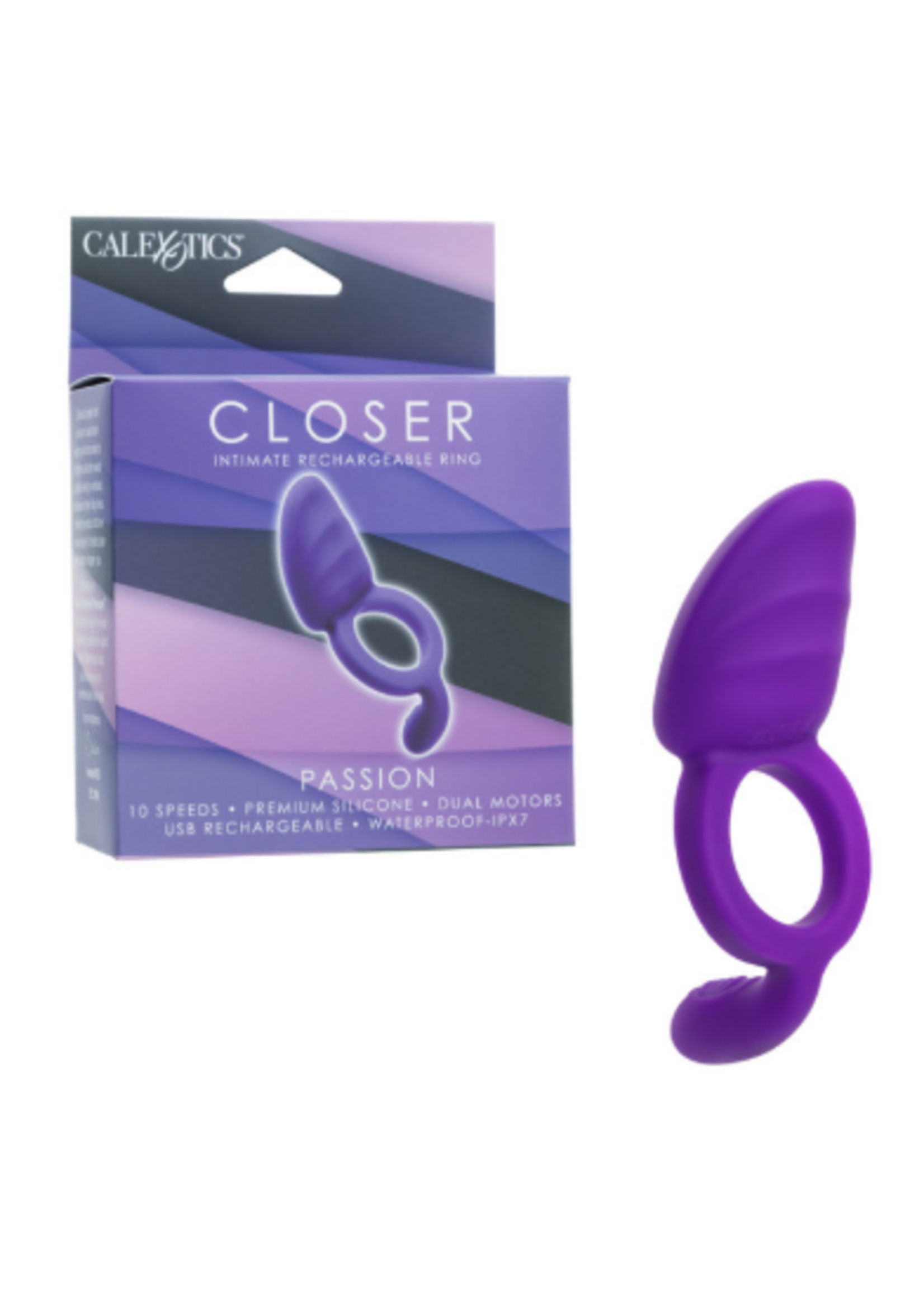 Calexotics Closer Intimate Rechargeable Ring Passion