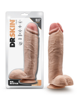 Blush Blush - Dr. Skin - Mr. Mister - 10.5 Inch Dildo with Balls - Beige