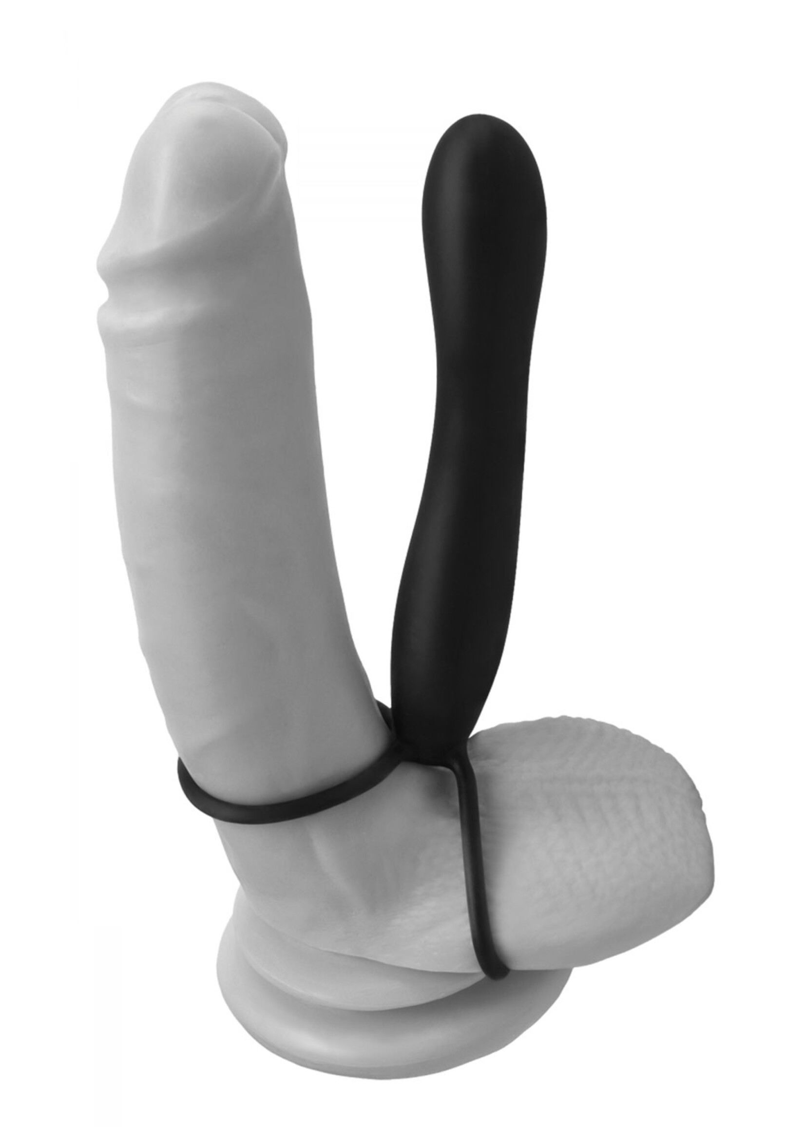 Pipedream Fetish Fantasy Elite Double Trouble - Black