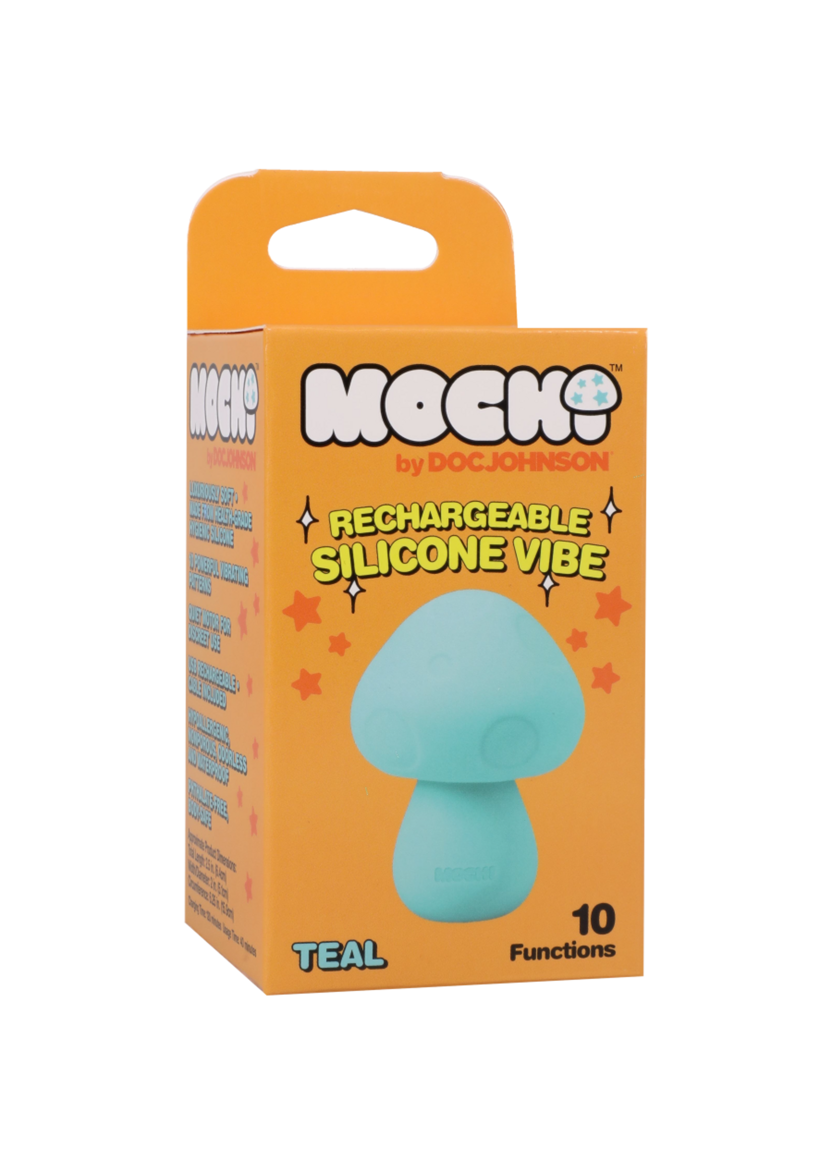 DocJohnson Mochi - Mushroom Vibe, Teal