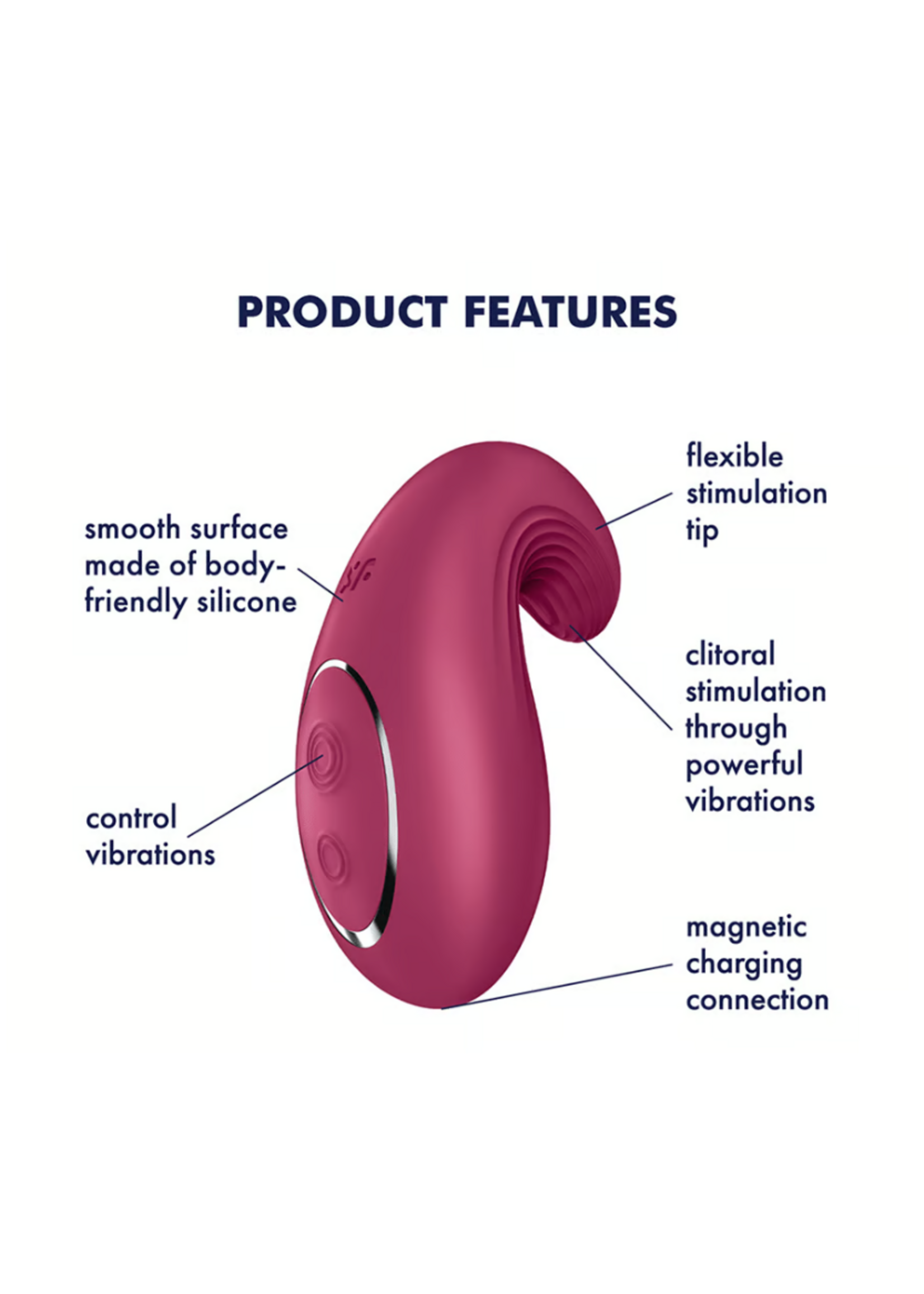 Satisfyer Satisfyer Dipping Delight Berry