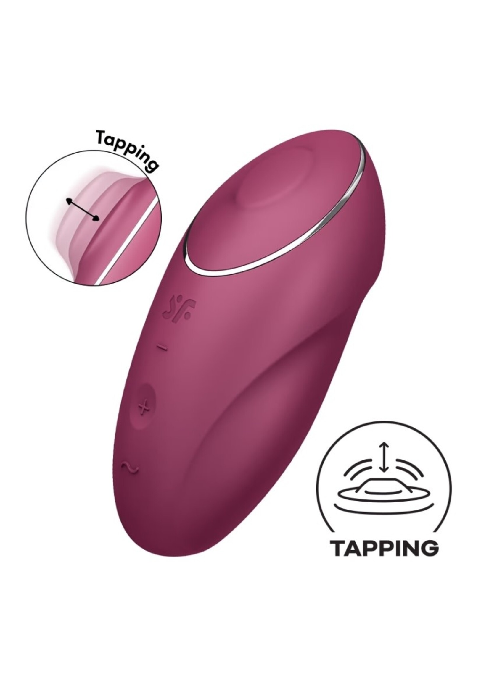 Satisfyer Satisfyer Tap & Climax 1 Red