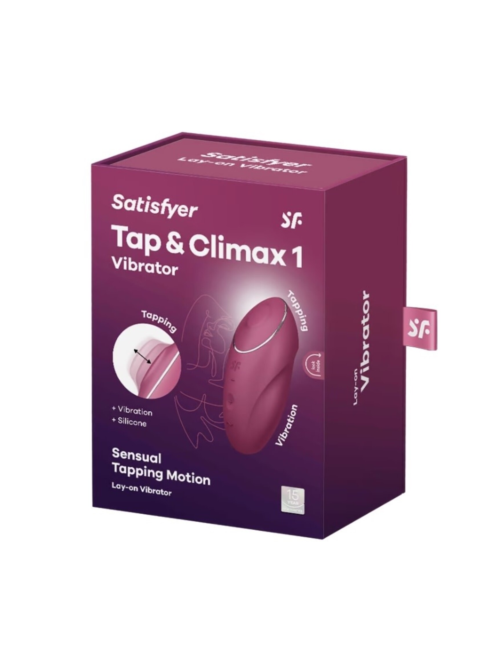 Satisfyer Satisfyer Tap & Climax 1 Red