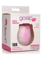 XR Gossip Rose Dream 10X Silicone Clit Stimulator