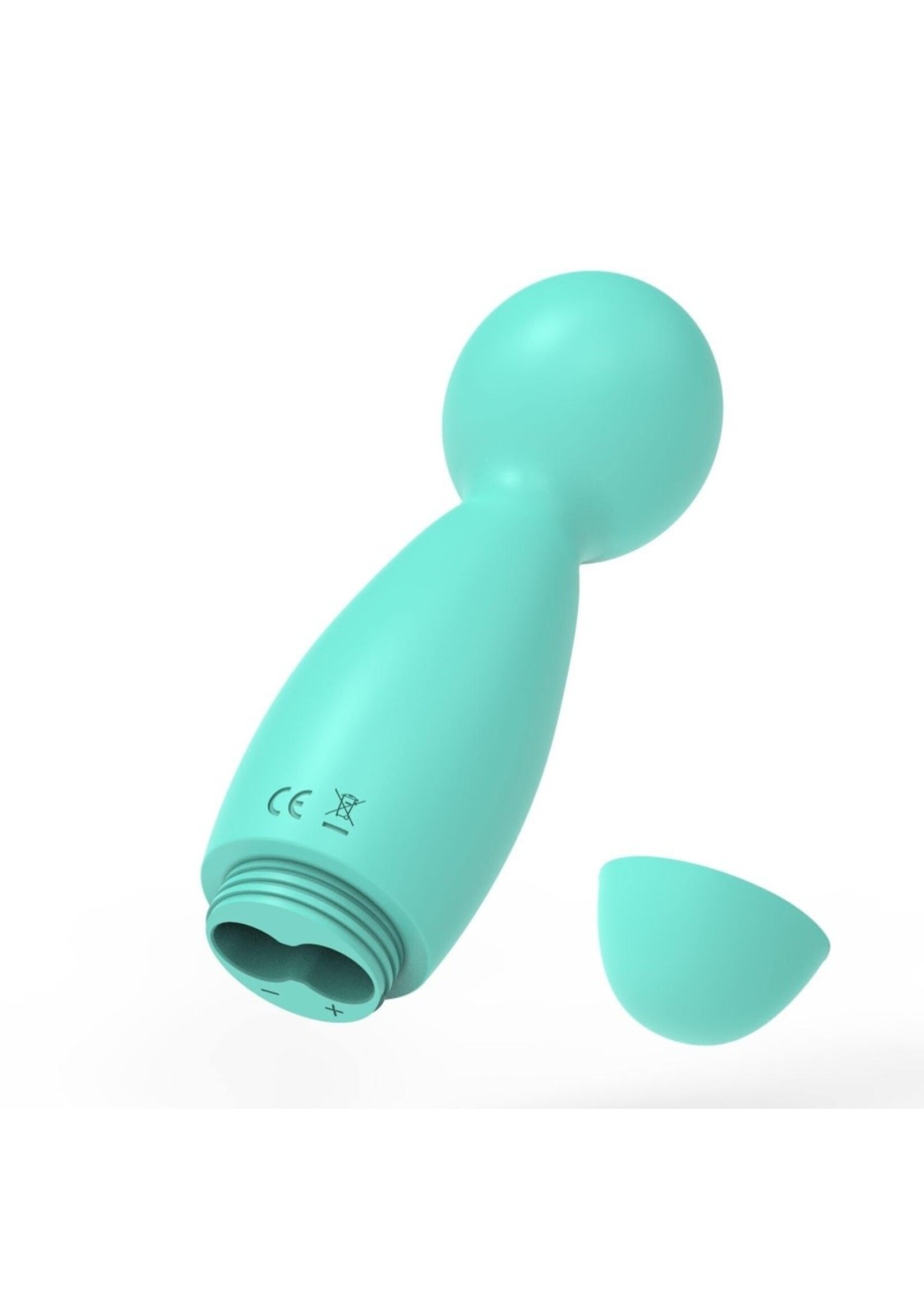 Tracy's Dog Mini Wand Massager Teal Traveller