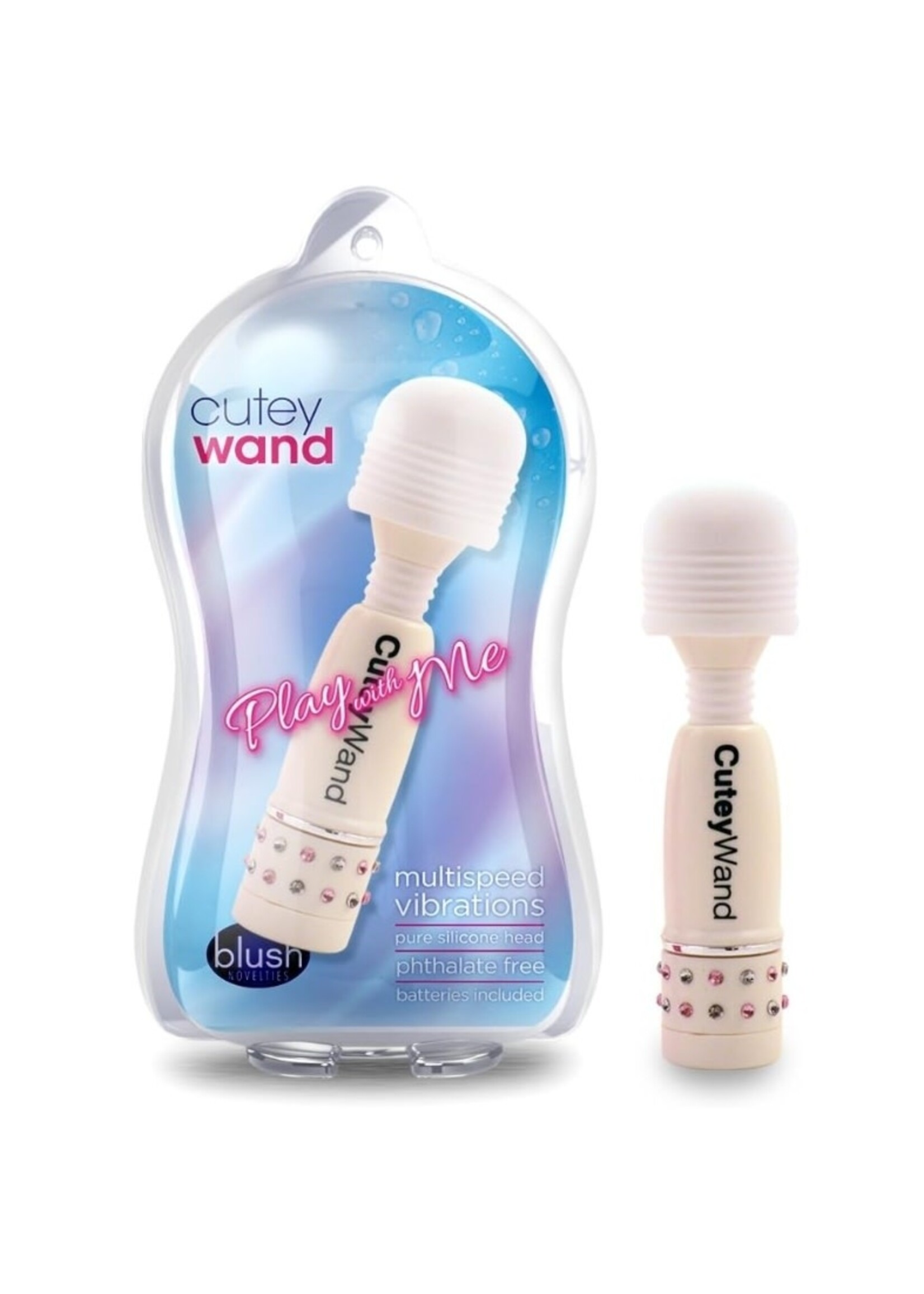 Blush Blush - Play with Me - Cutey Wand - White