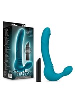 Blush - Temptasia - Luna - Strapless Silicone Dildo - Teal