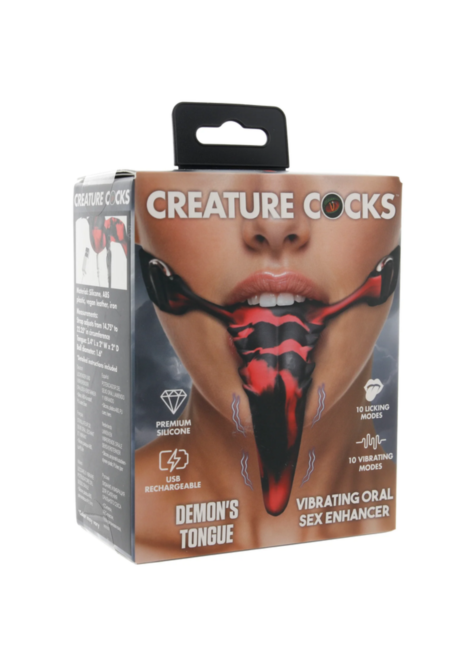 XR Creature Cocks Demon's Tongue Oral Vibe