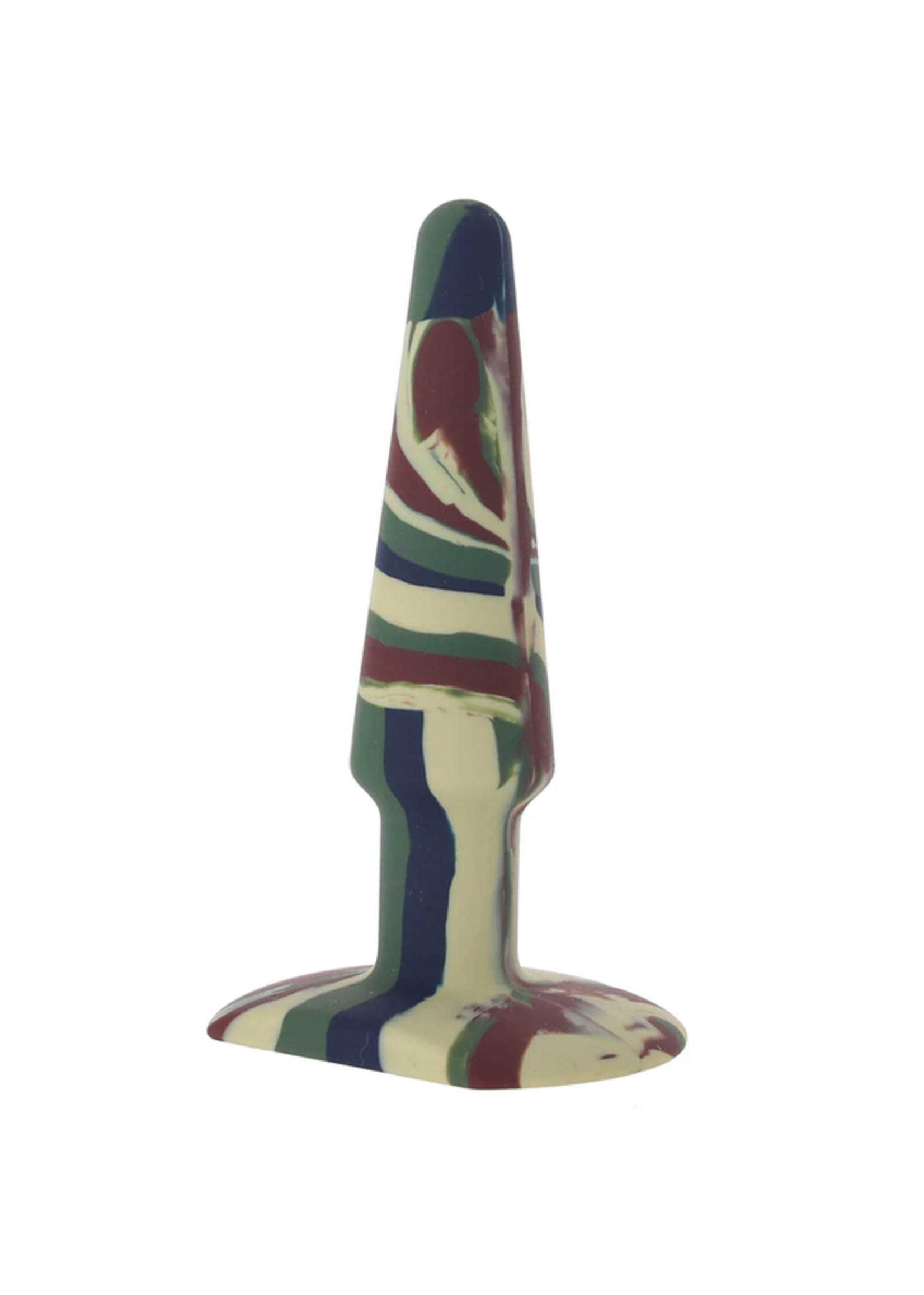 A-Play Groovy 5 Inch Anal Plug in Camo