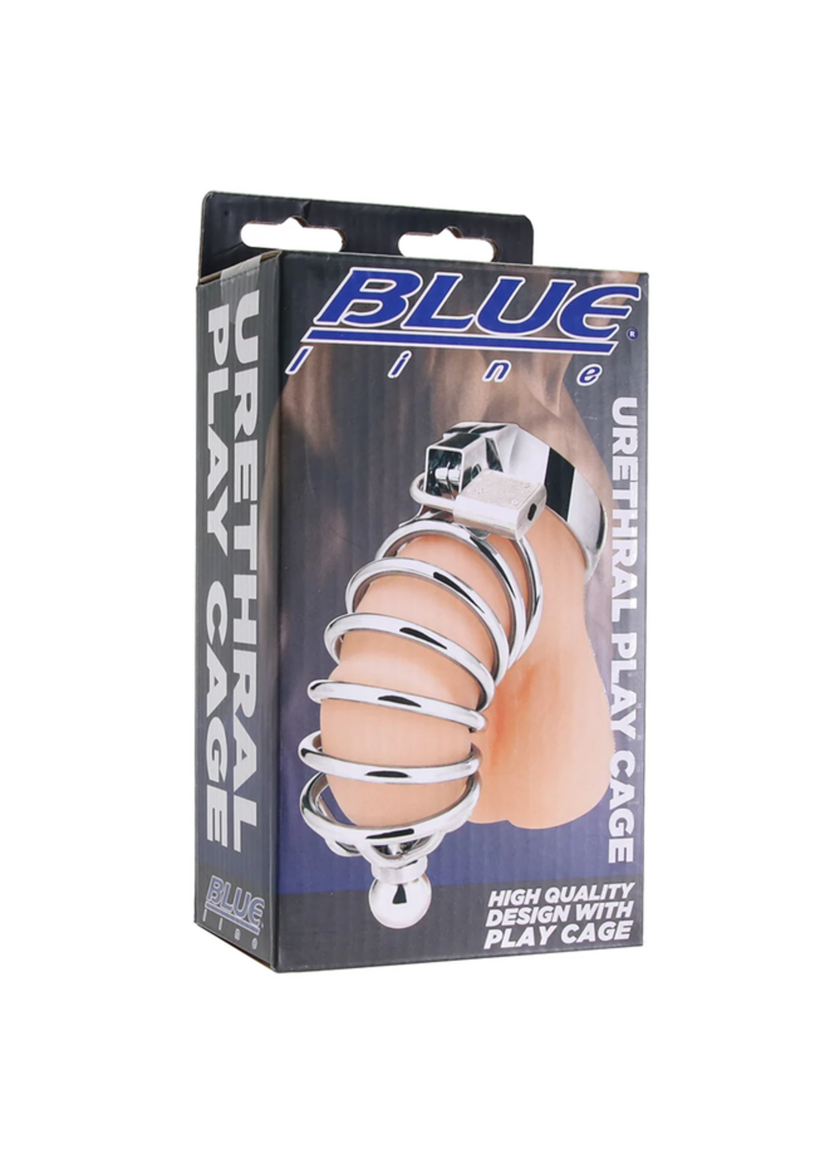 Blue Line Urethral Play Cage