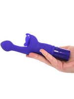 Calexotics Silicone Butterfly Kiss Vibe in Purple