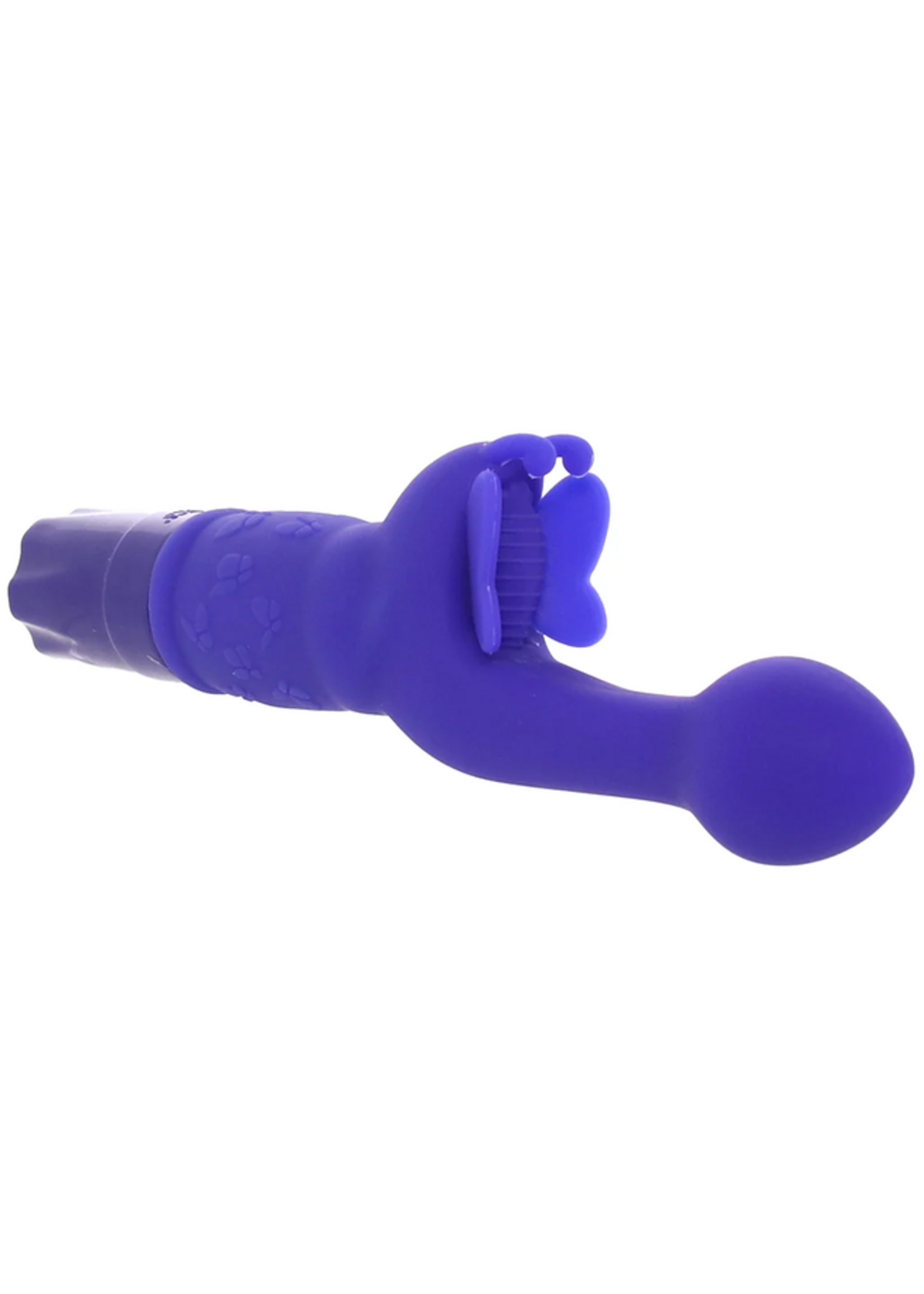 Calexotics Silicone Butterfly Kiss Vibe in Purple