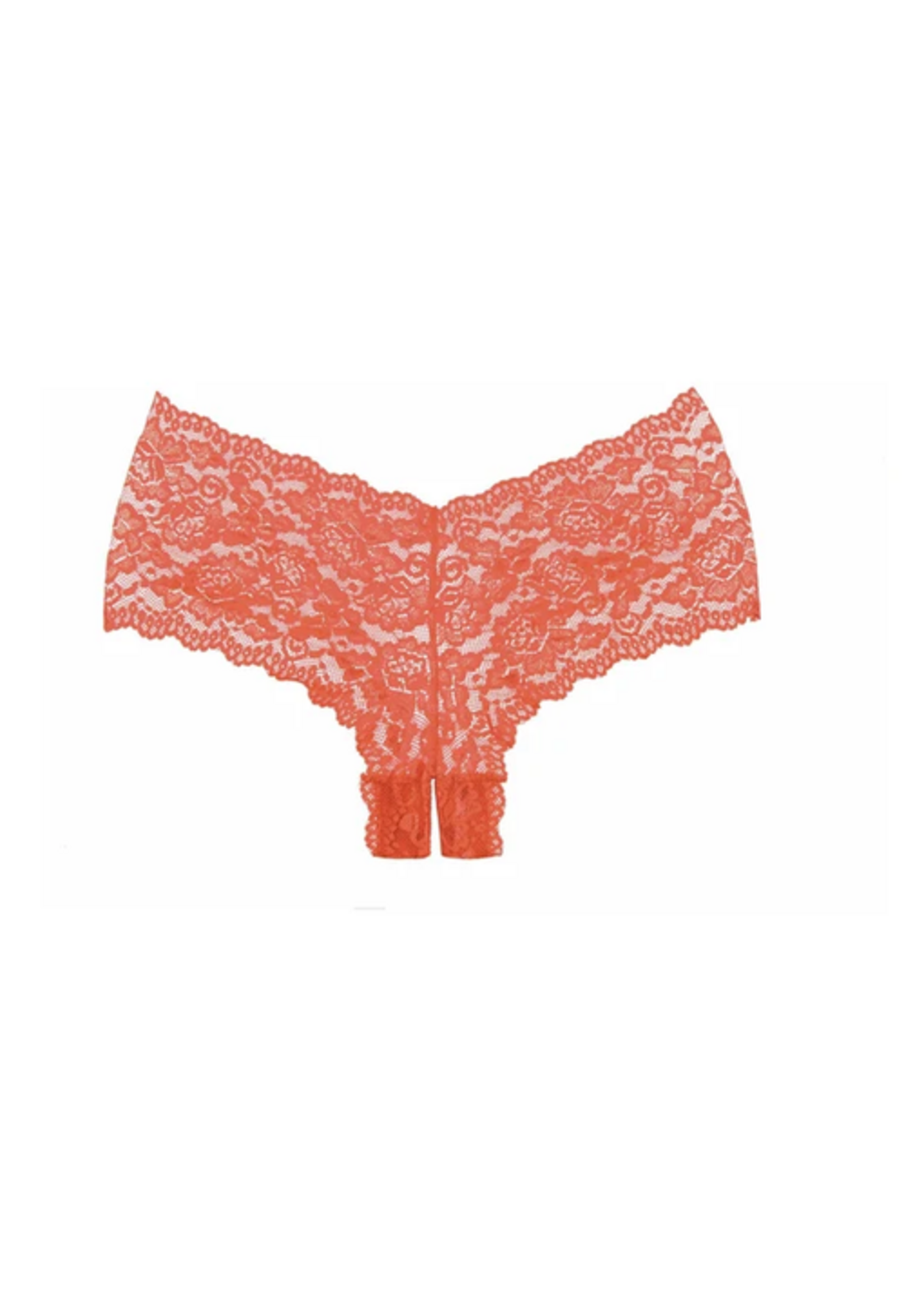 Allure Adore By Allure – Candy Apple Panty – Red – One Size