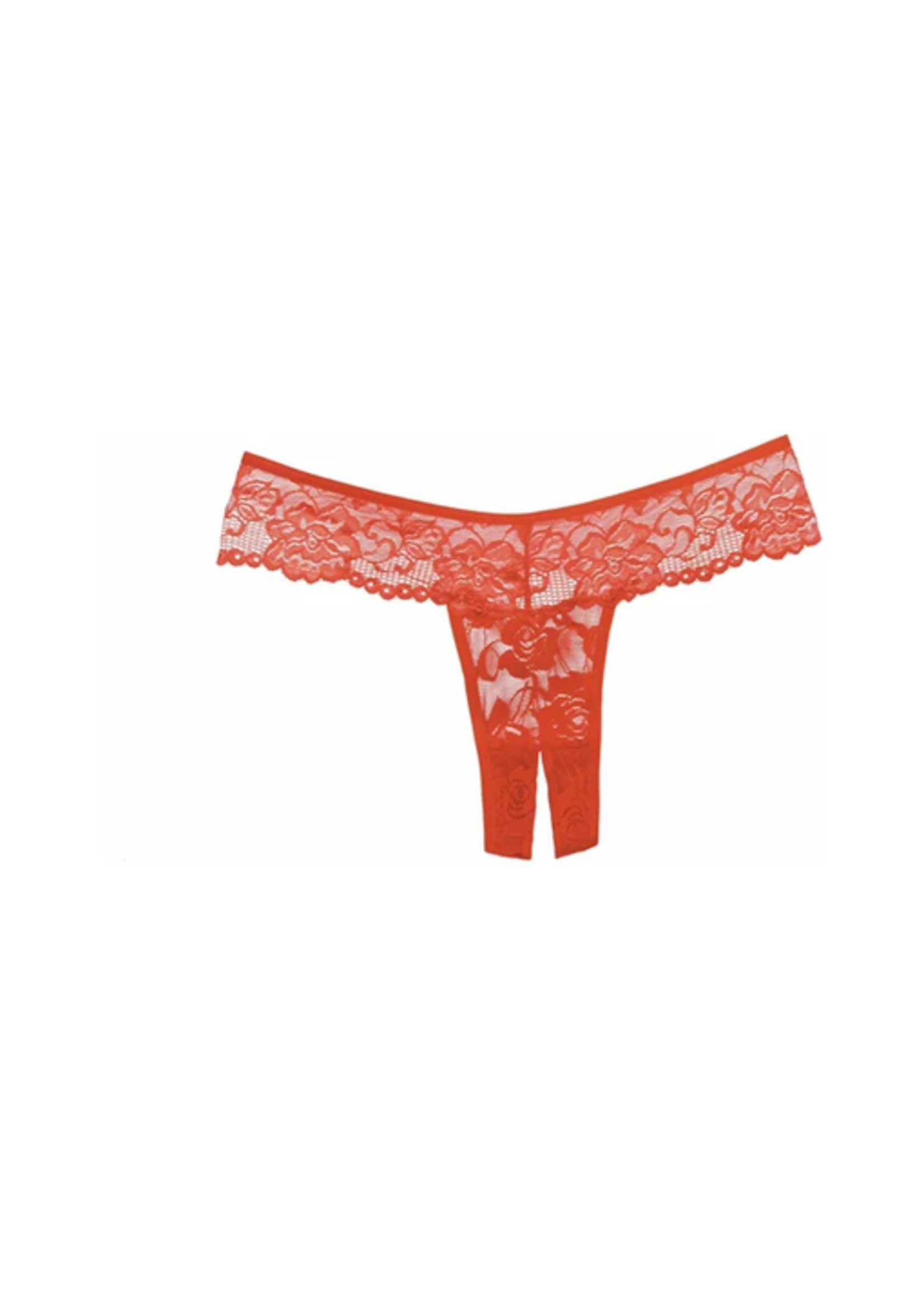 Allure Adore By Allure – Chiqui Love Panty – Red – One Size