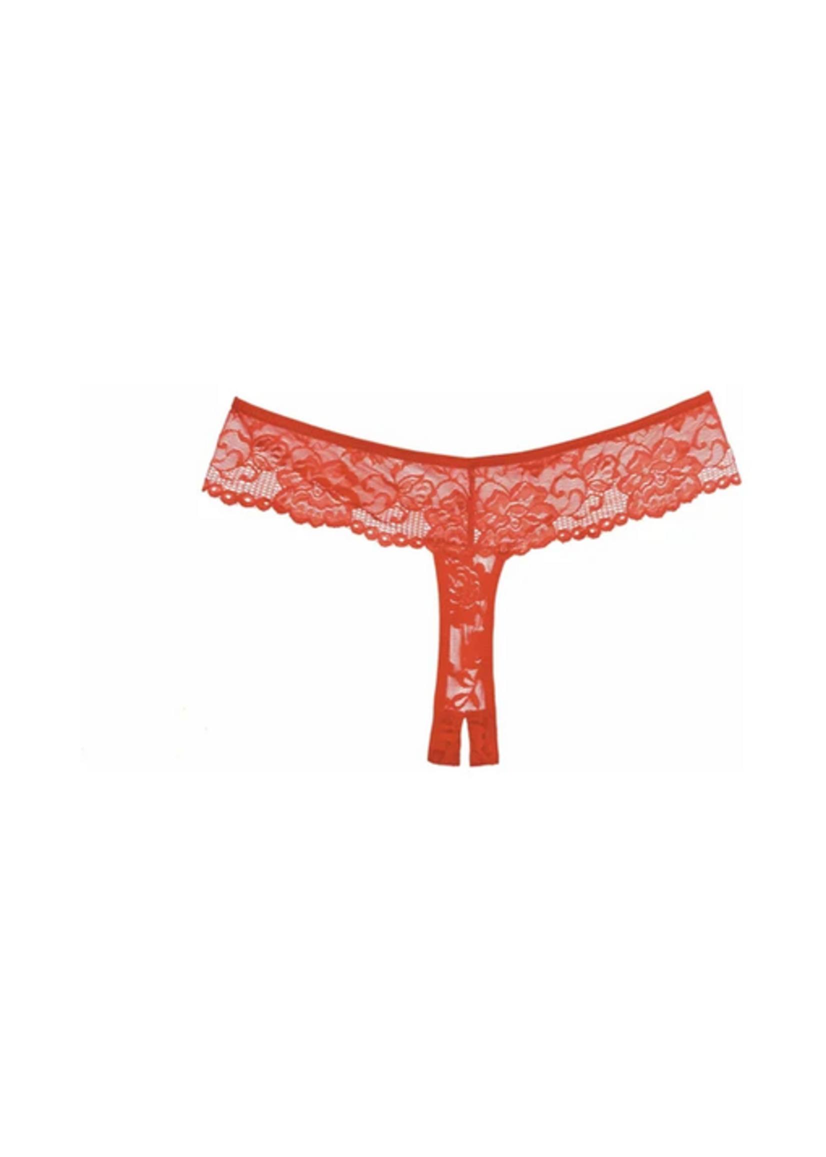 Allure Adore By Allure – Chiqui Love Panty – Red – One Size