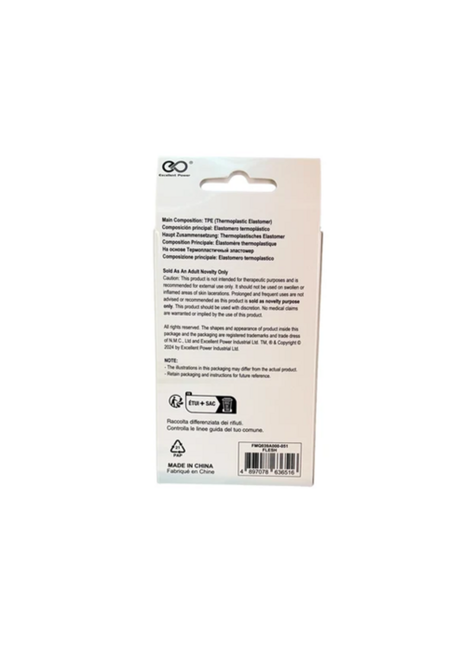 NMC – Bulky Sip – Life-Like Masturbator – 5.2 in. – Beige