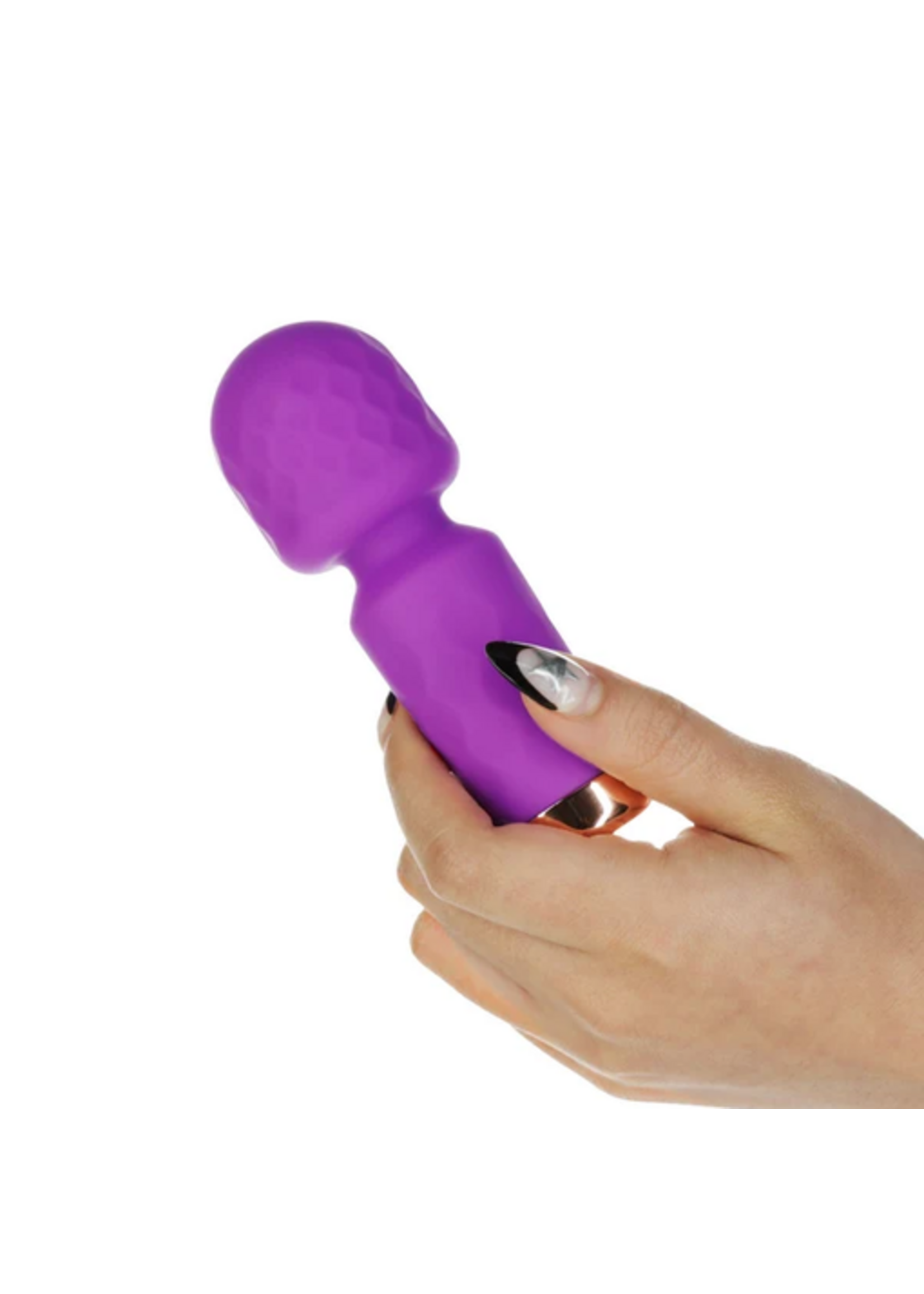 M'Lady Mini Vibrating Wand – Purple