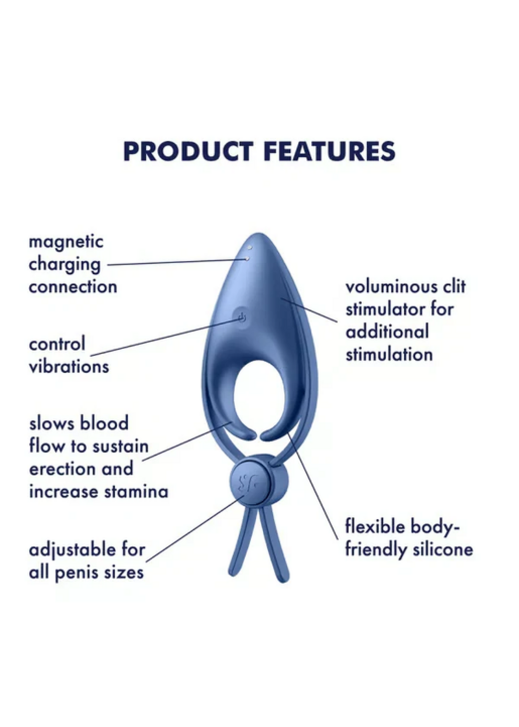 Satisfyer Sniper - Blue Grey