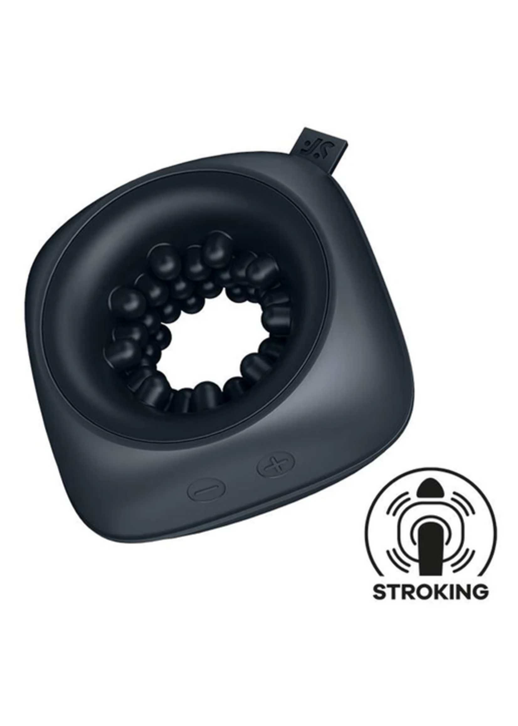 Satisfyer Ring Stroker - Black