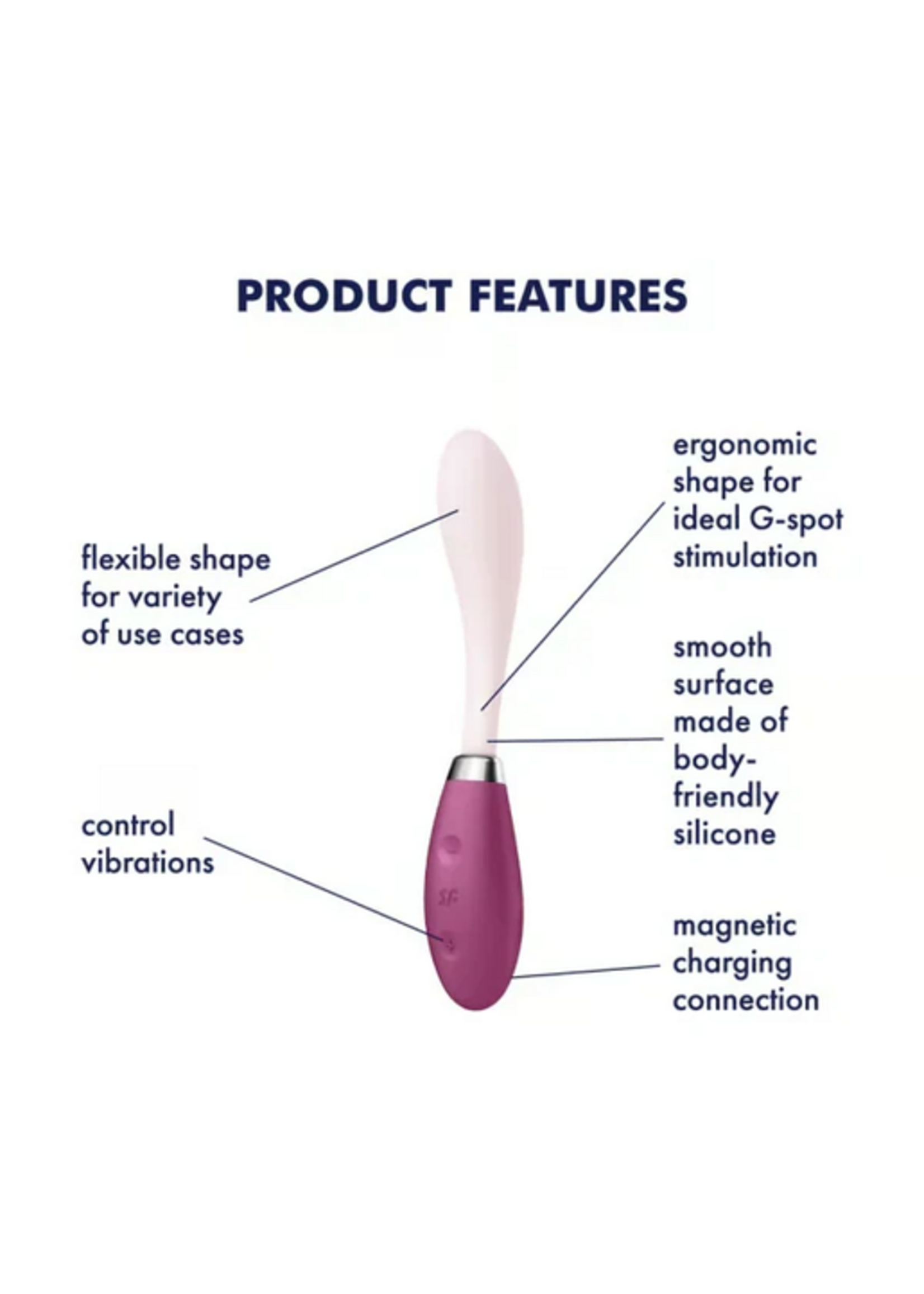 Satisfyer G-Spot Flex 3 - Red