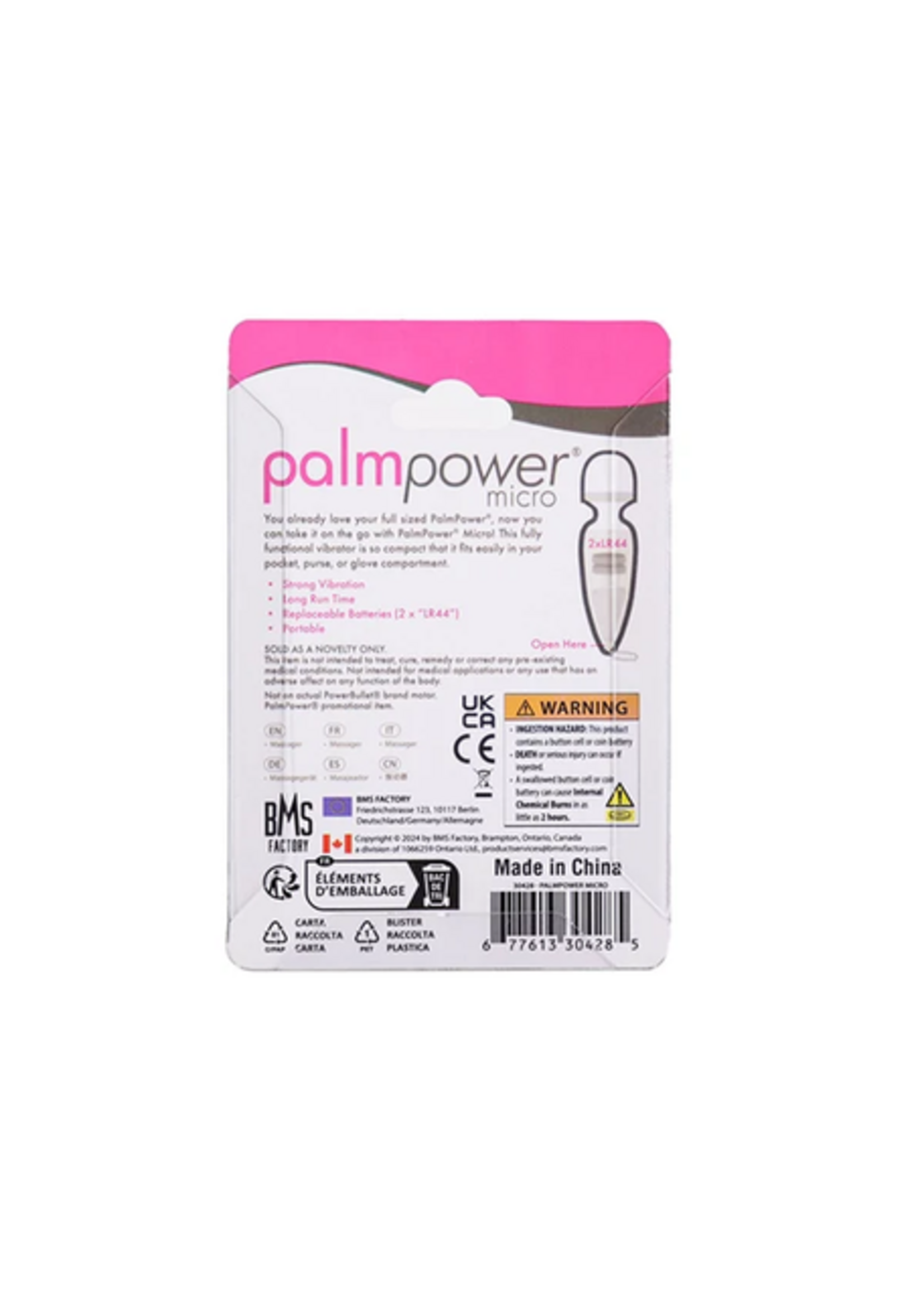 PalmPower PalmPower Micro - Massager & Key Chain