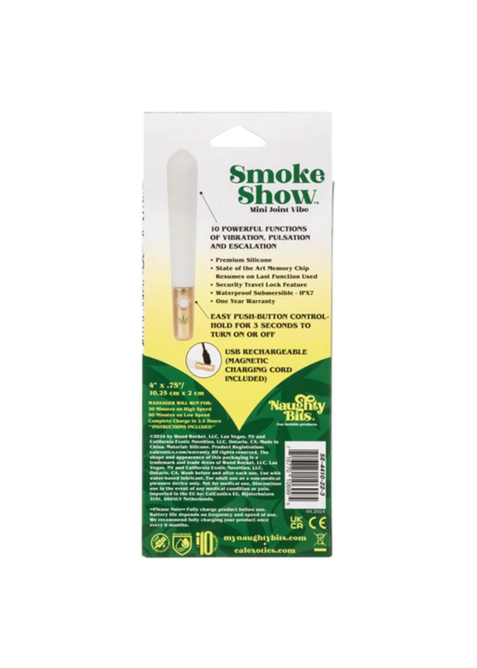 Calexotics Naughty Bits Smoke Show Joint Vibe