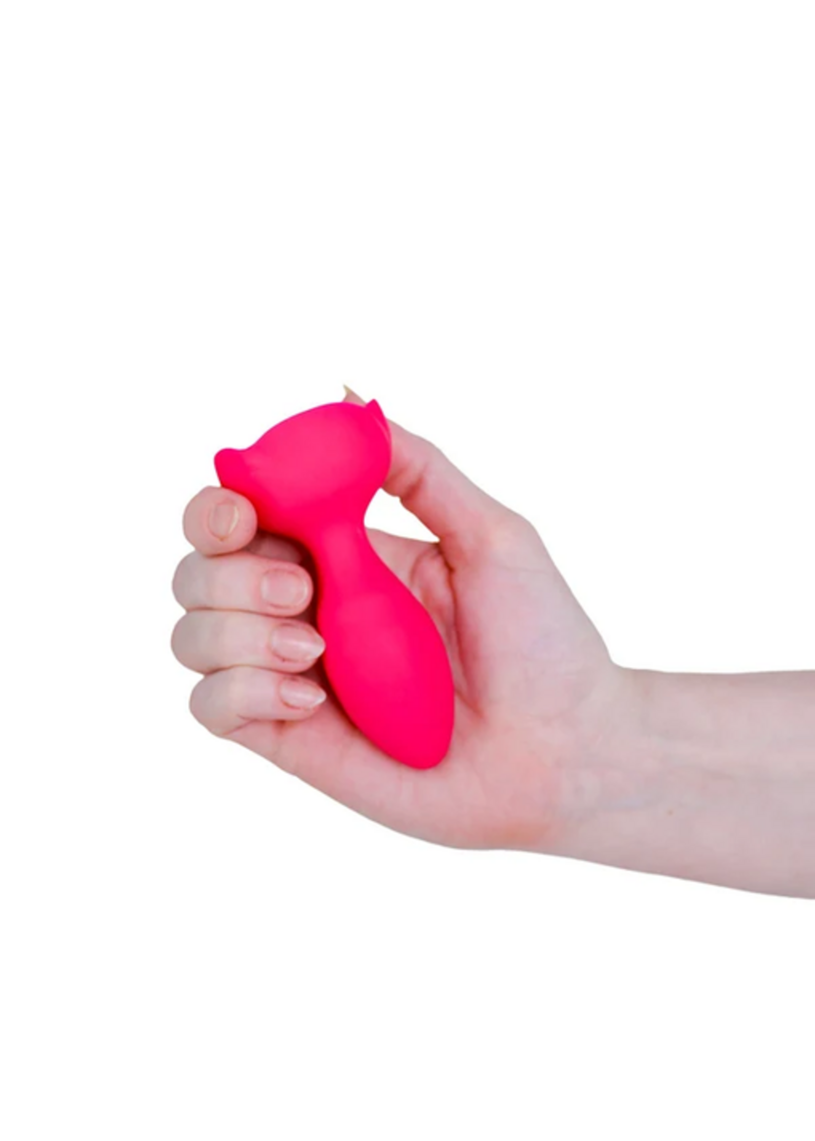 M'Lady Light Up Rotating Anal Plug - Pink