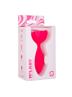M'Lady Light Up Rotating Anal Plug - Pink