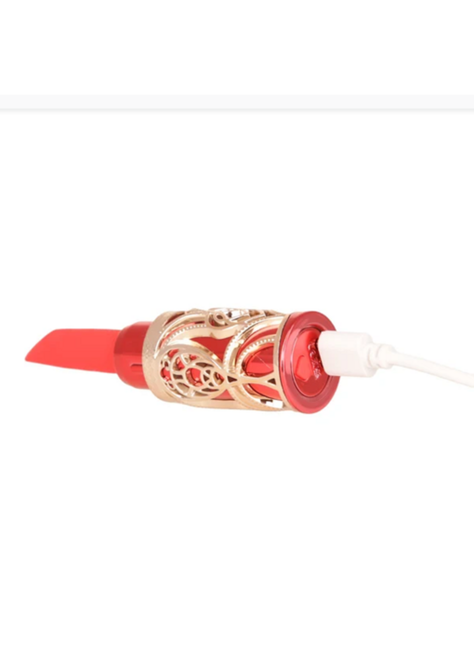 Ruby Kiss Lipstick - Red and Rose Gold