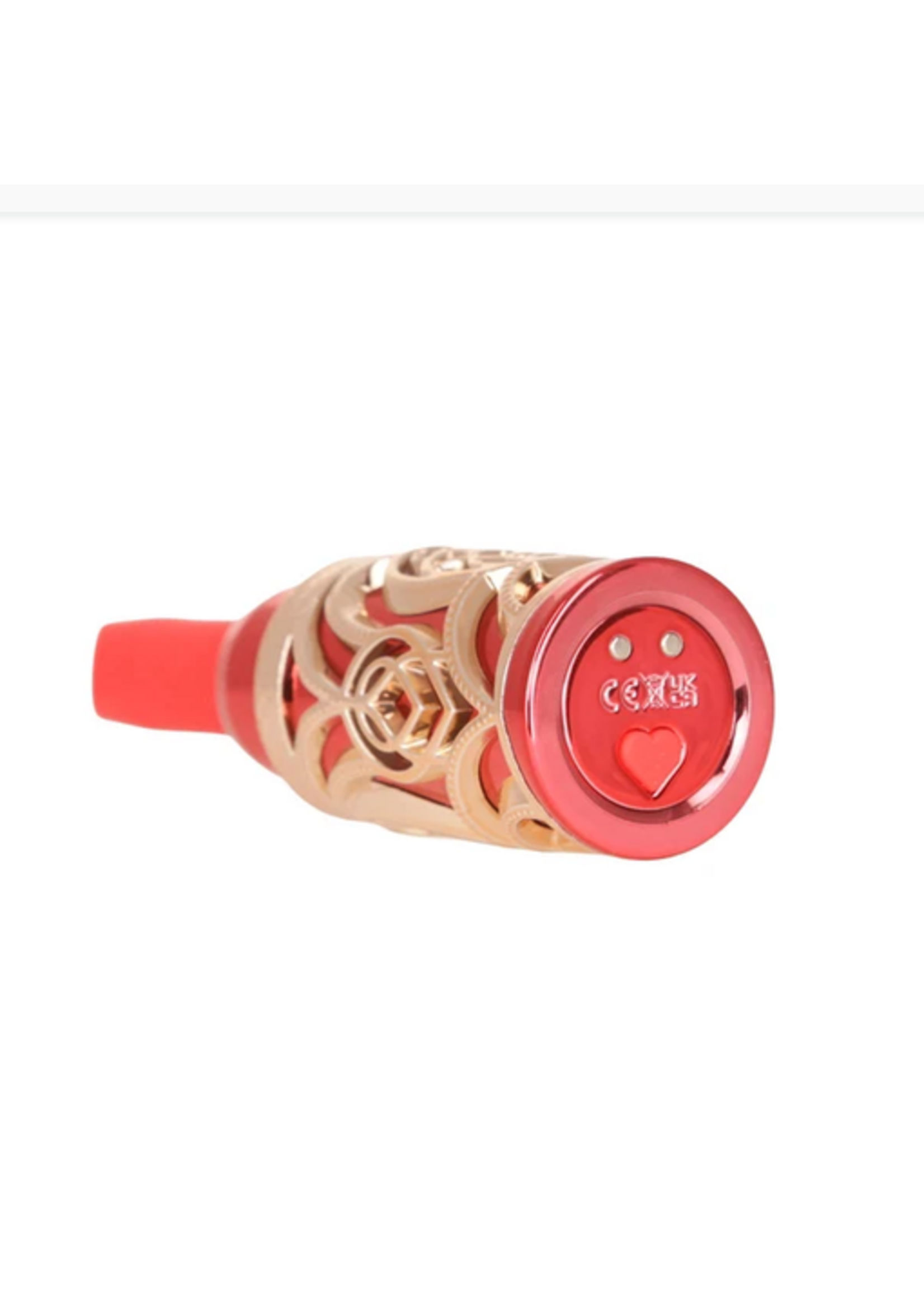 Ruby Kiss Lipstick - Red and Rose Gold