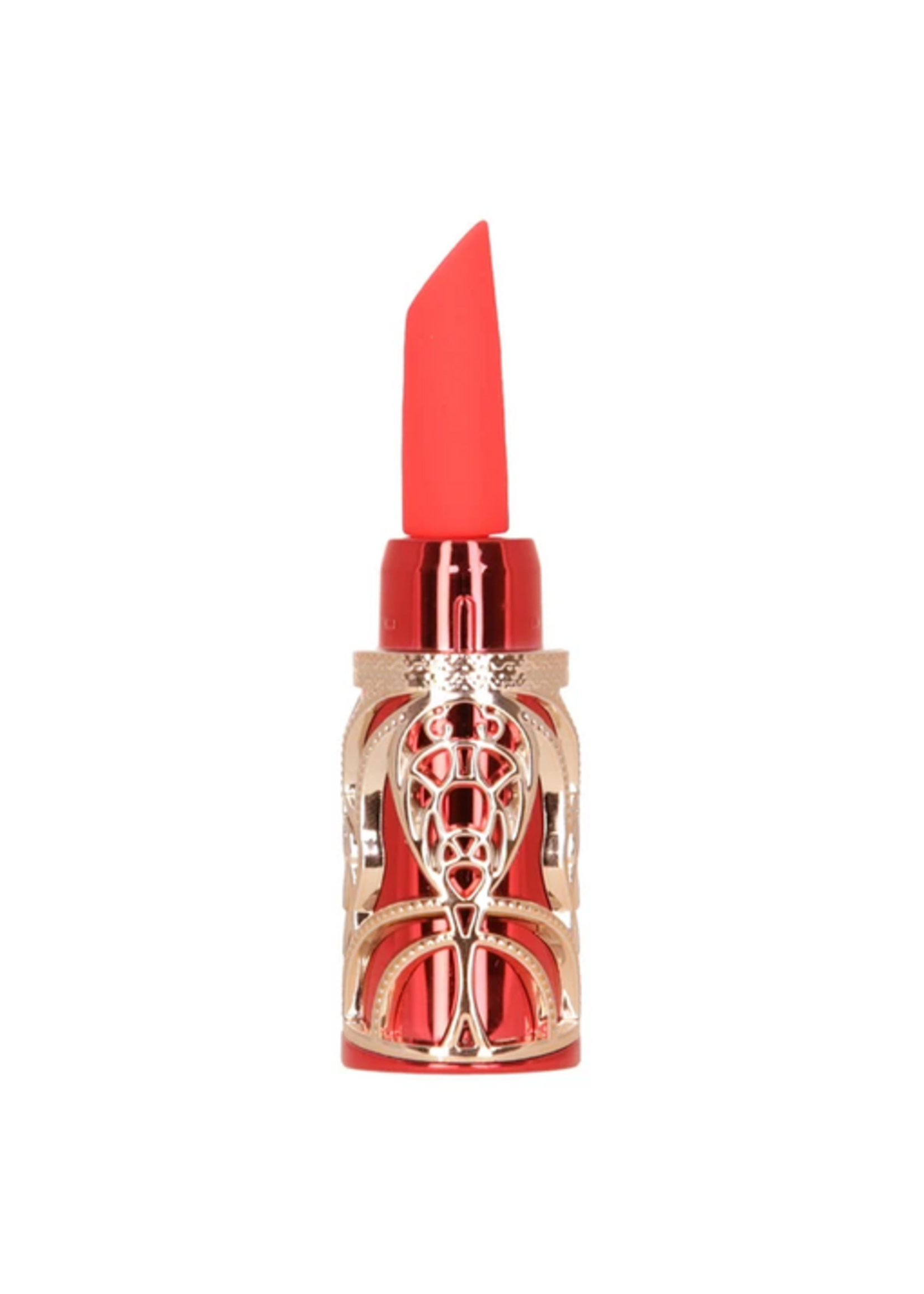 Ruby Kiss Lipstick - Red and Rose Gold