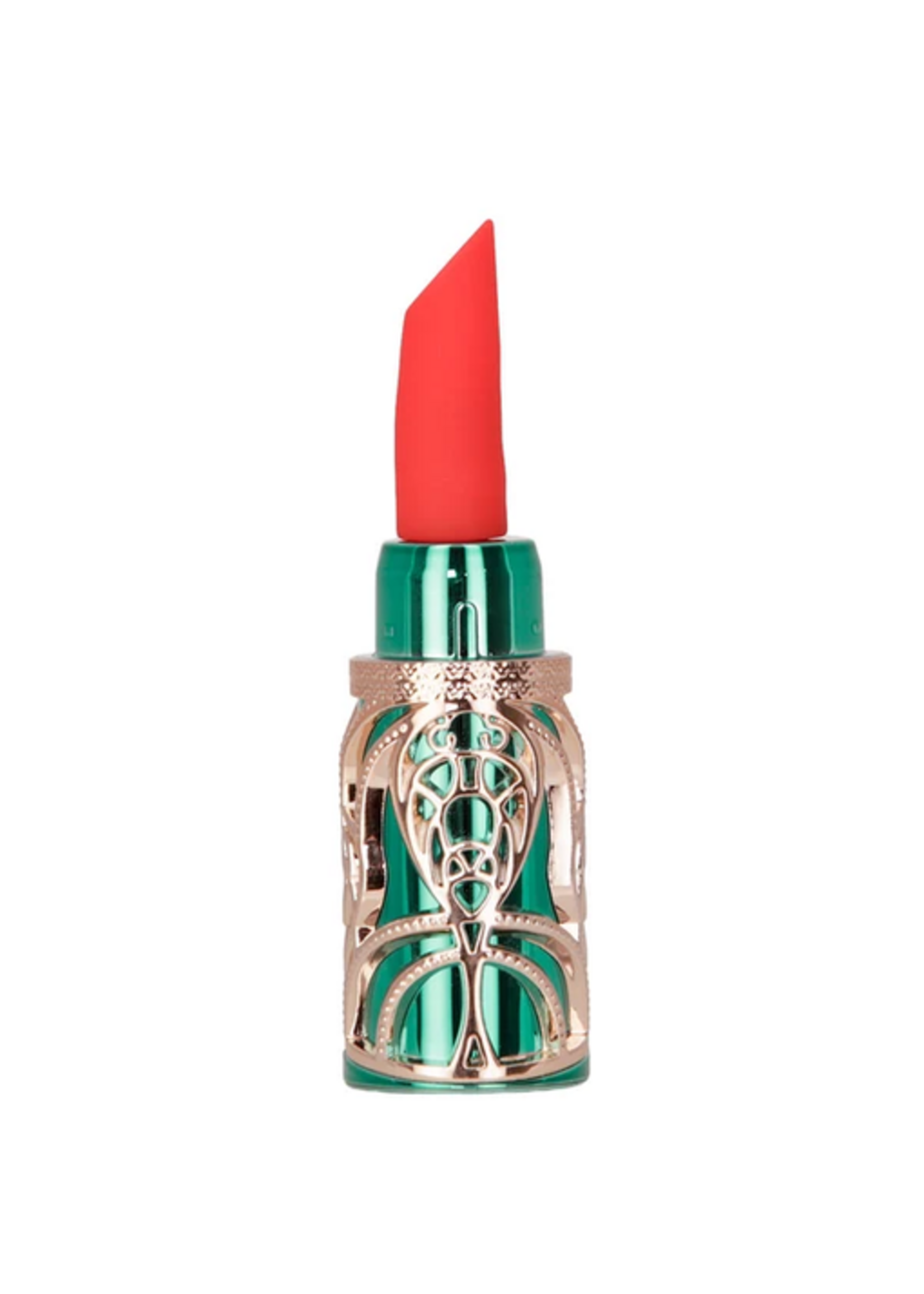 Emerald Kiss Lipstick – Green and Rose Gold