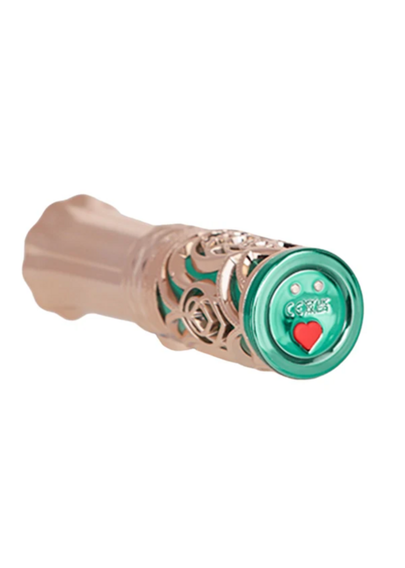 Emerald Kiss Lipstick – Green and Rose Gold