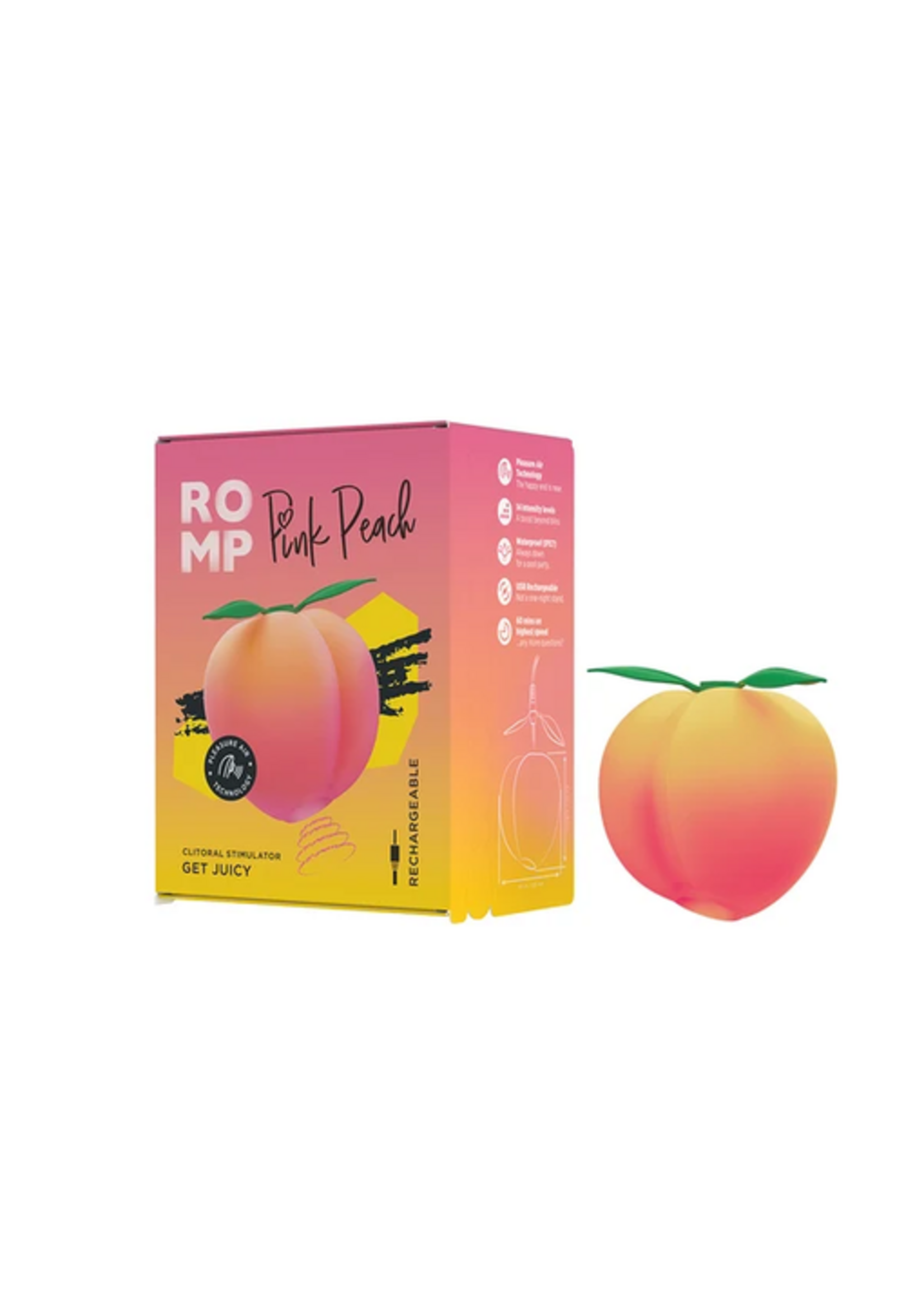Romp Pink Peach Clitoral Stimulator