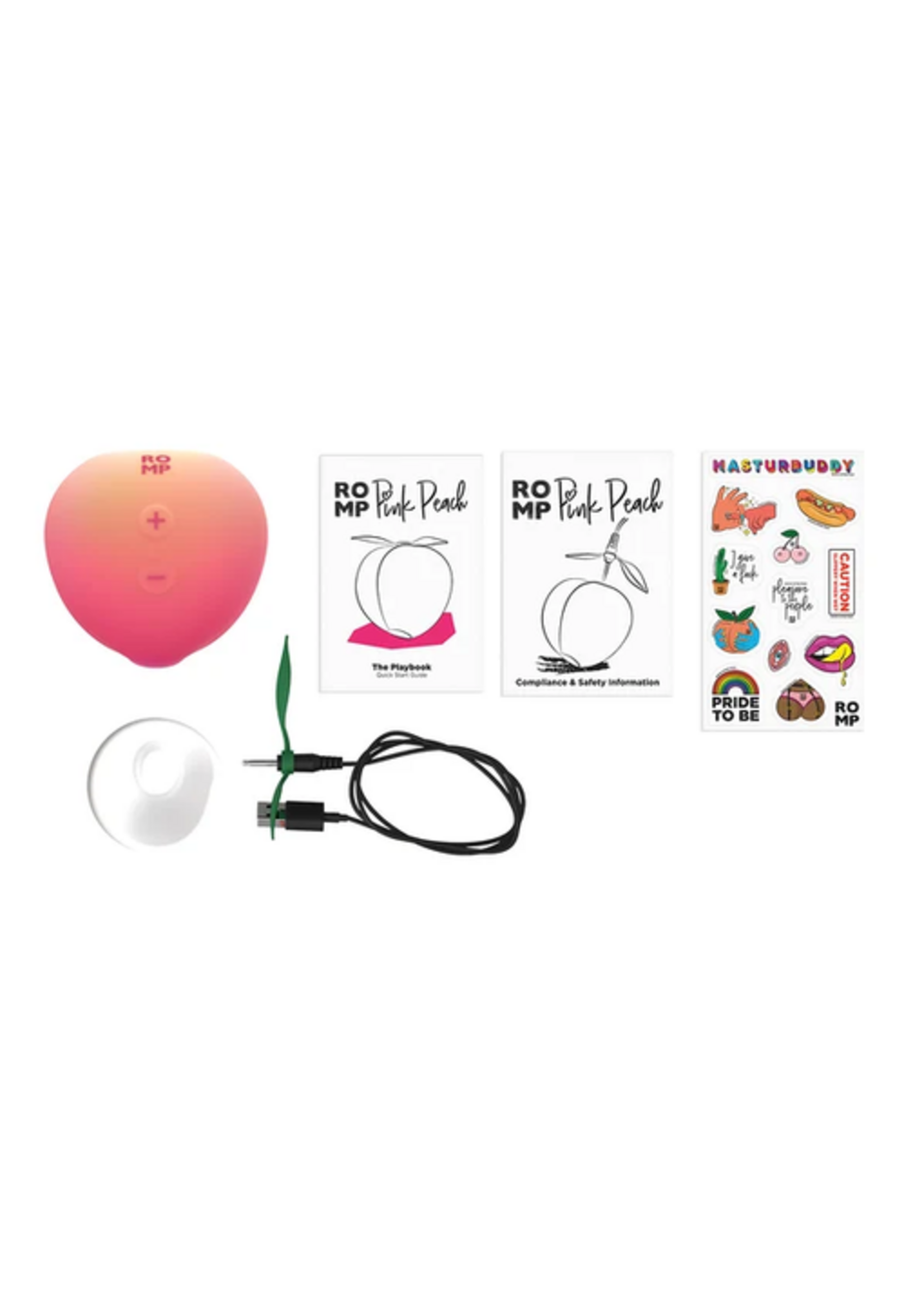 Romp Pink Peach Clitoral Stimulator