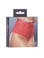 Allure Dare Me Pearl Thong– Red – One Size Fits Most