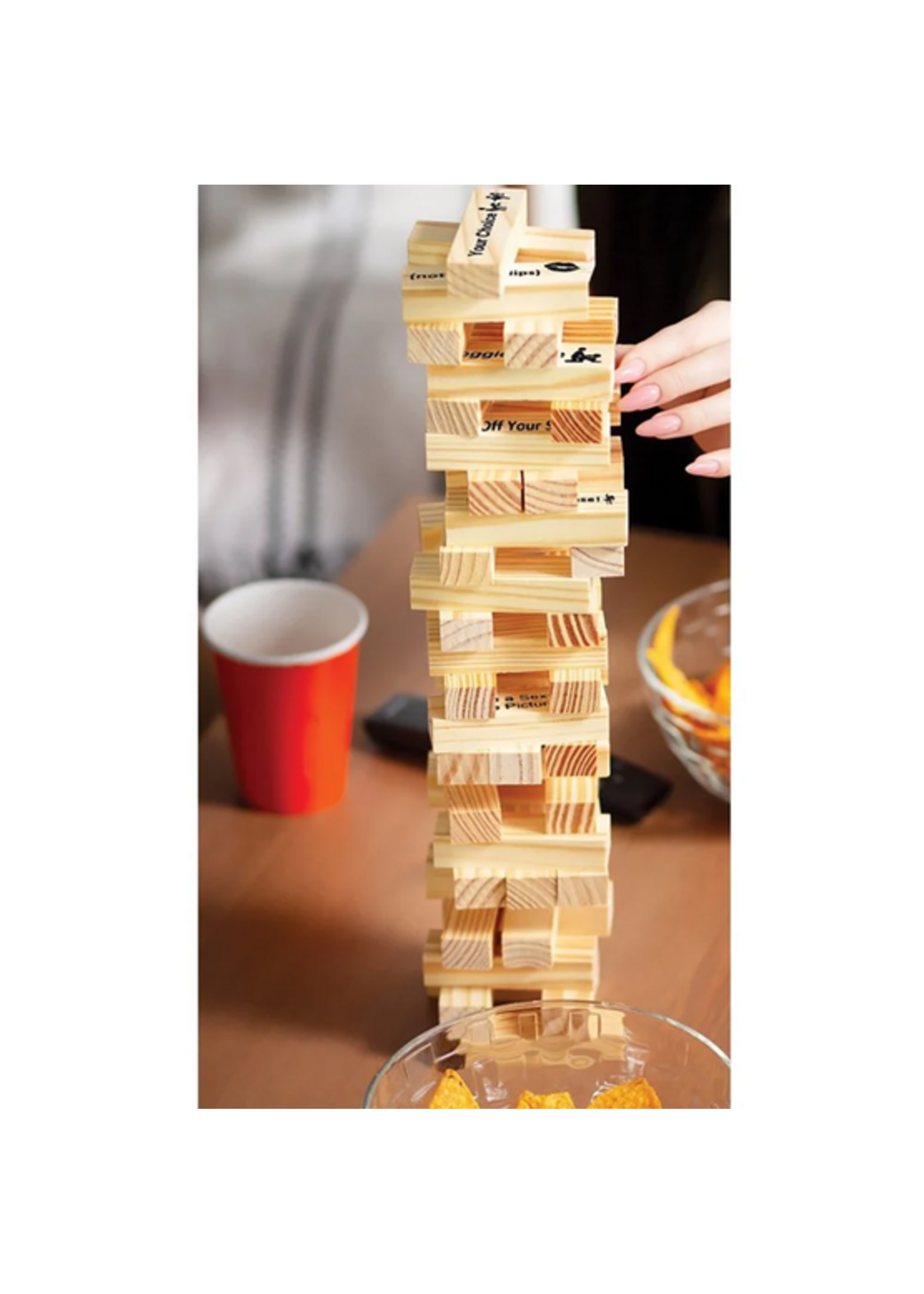 Hott Products Tower Tease - Naughty Sexy Stacking Game