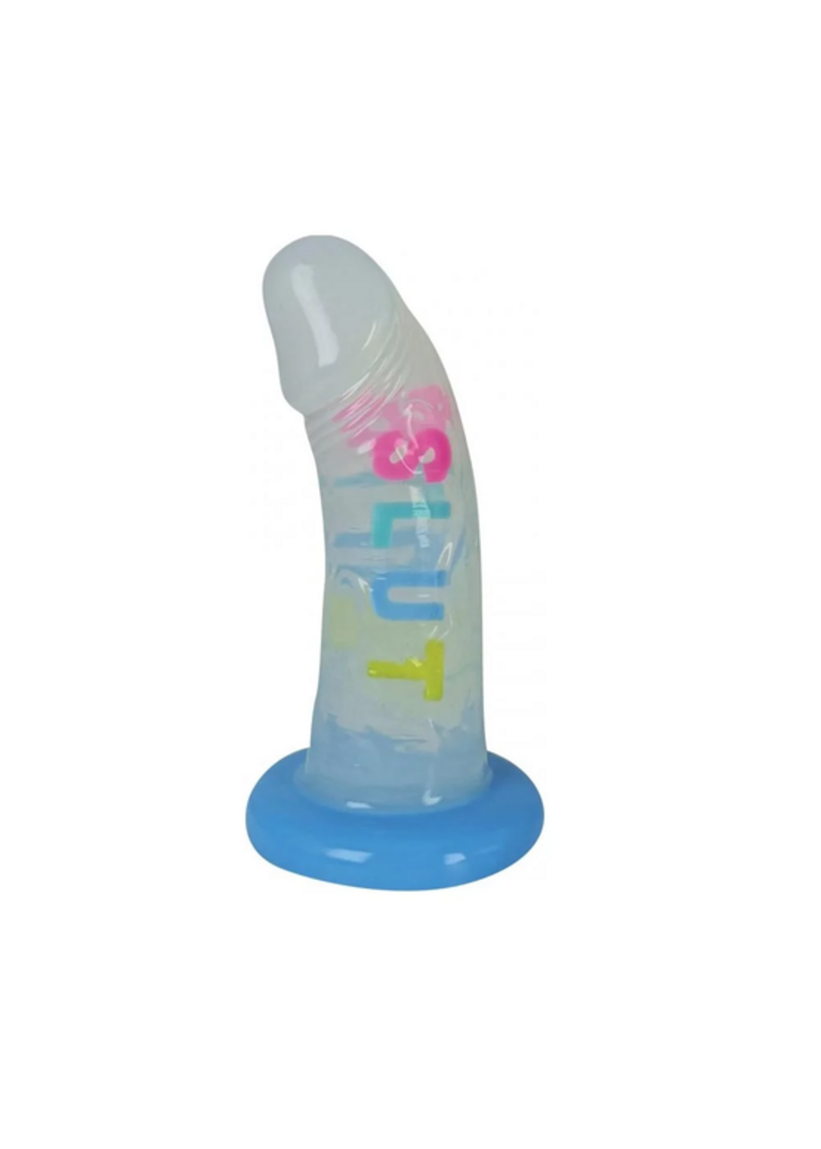 Hott Products Cotton Candy - Dirty Talk SLUT Dildo