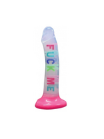 Hott Products Cotton Candy - FUCK ME Dildo