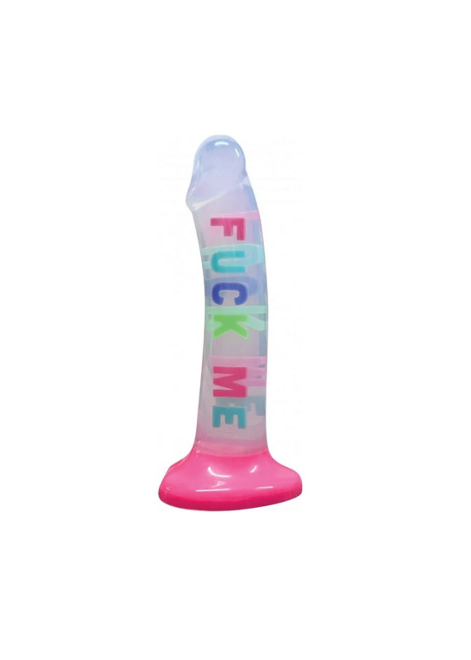 Hott Products Cotton Candy - FUCK ME Dildo