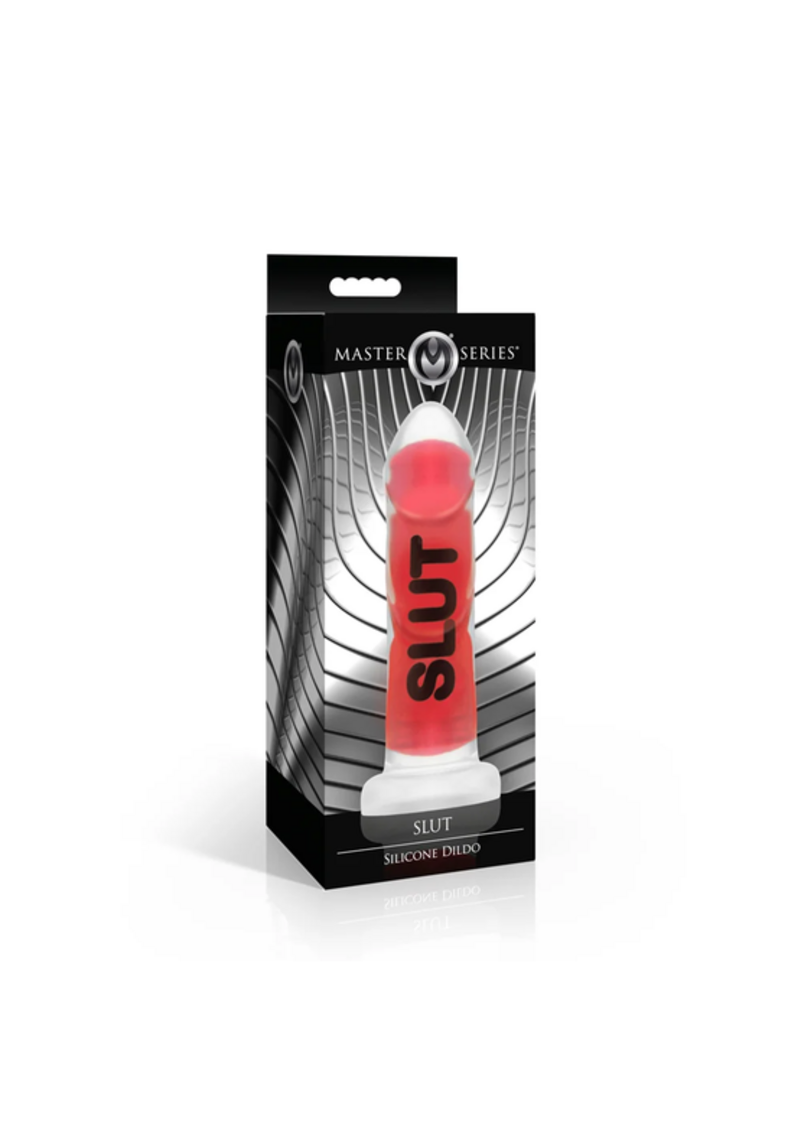 Master Series SLUT Silicone Dildo