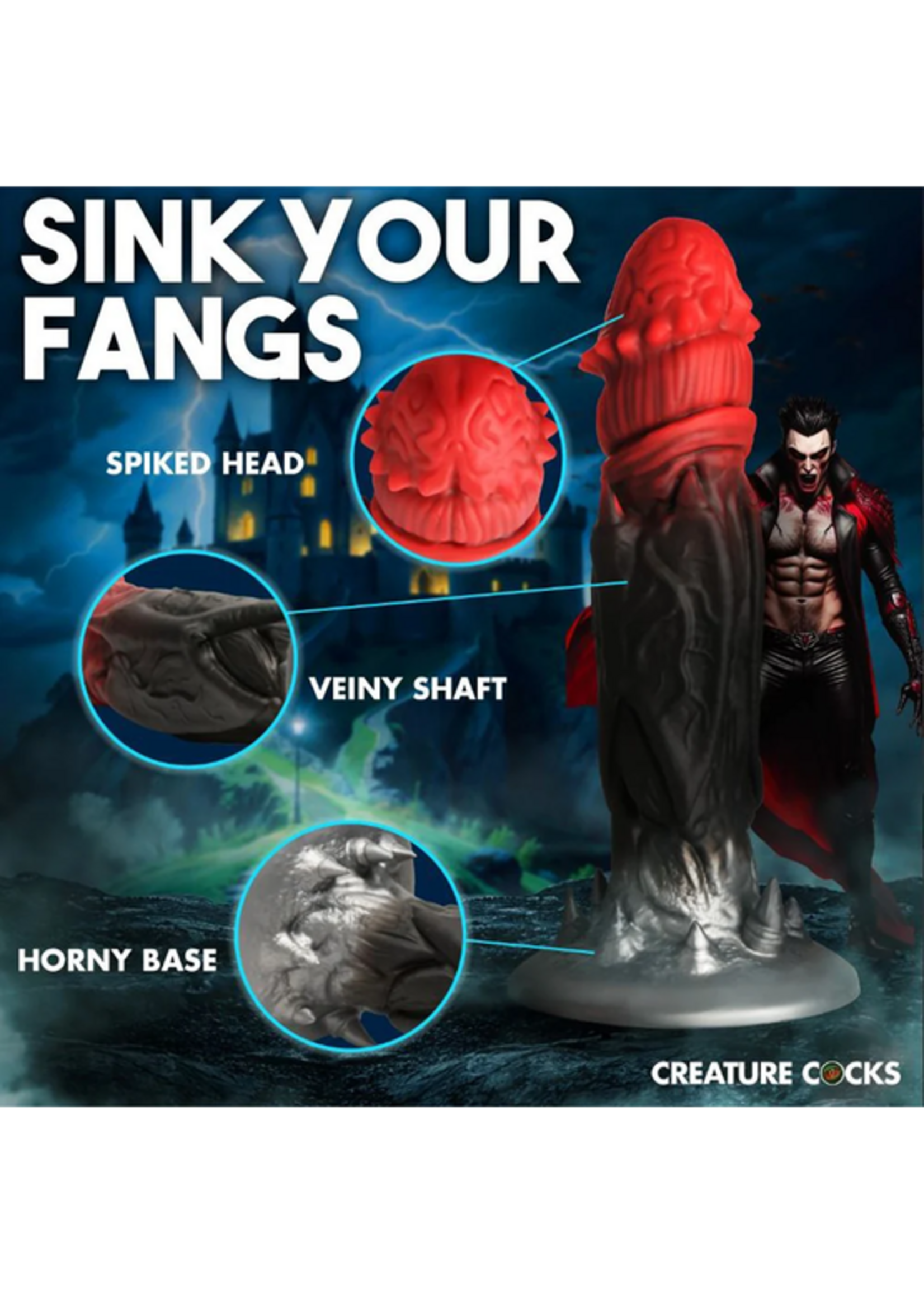 XR Count Cockula Silicone Dildo