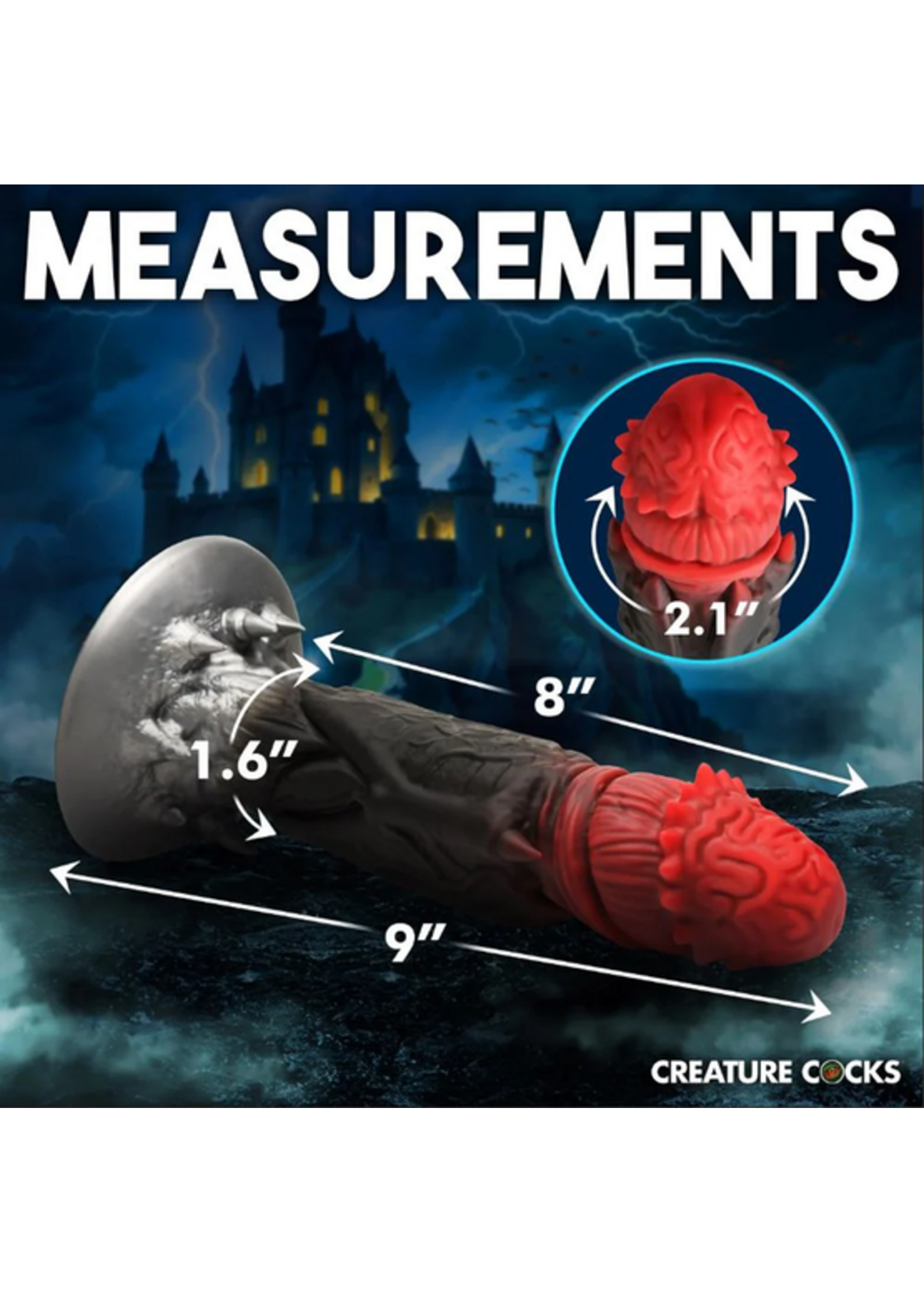 XR Count Cockula Silicone Dildo