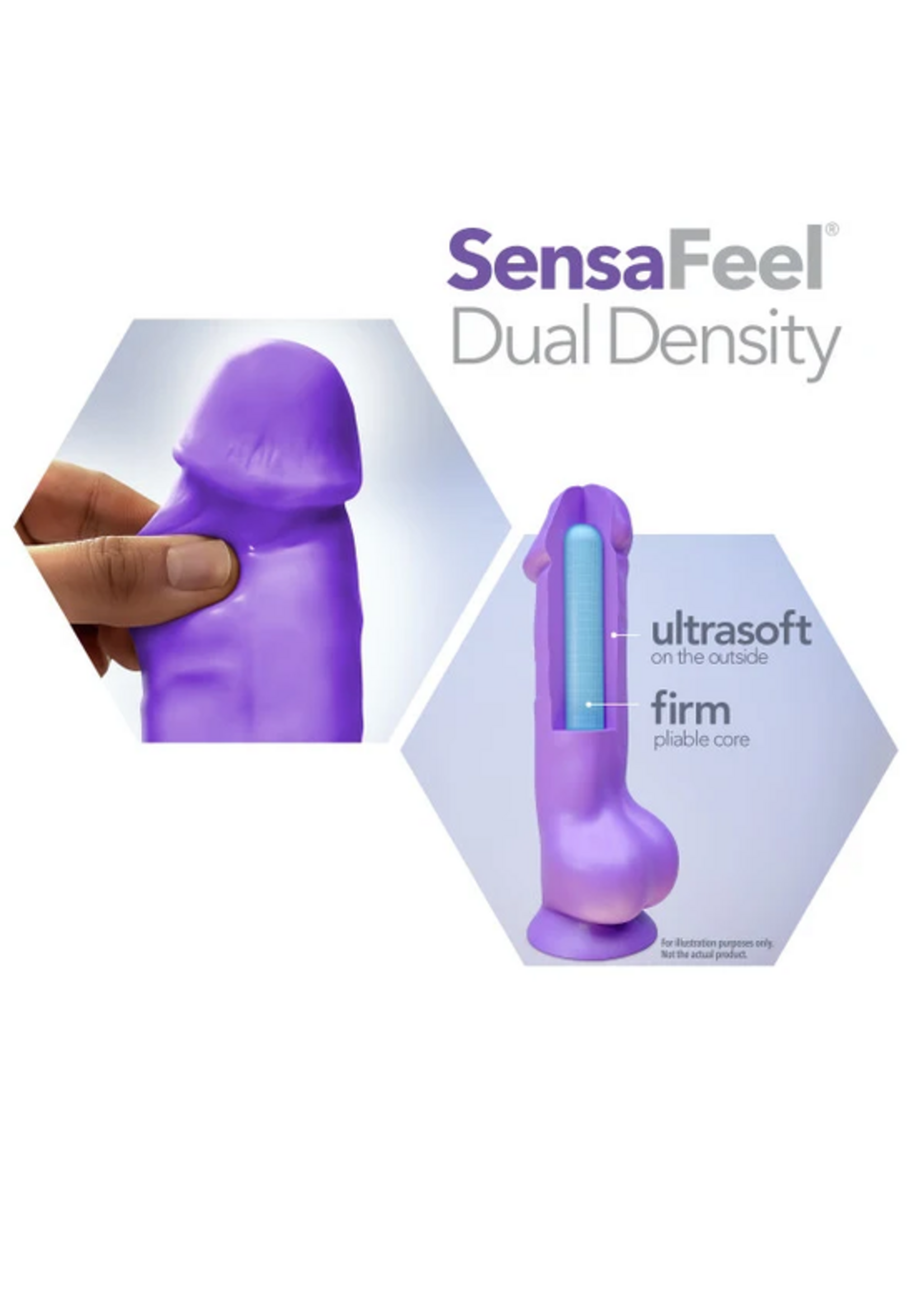 XR Au Naturel Bold Jack 7" Dildo - Pink
